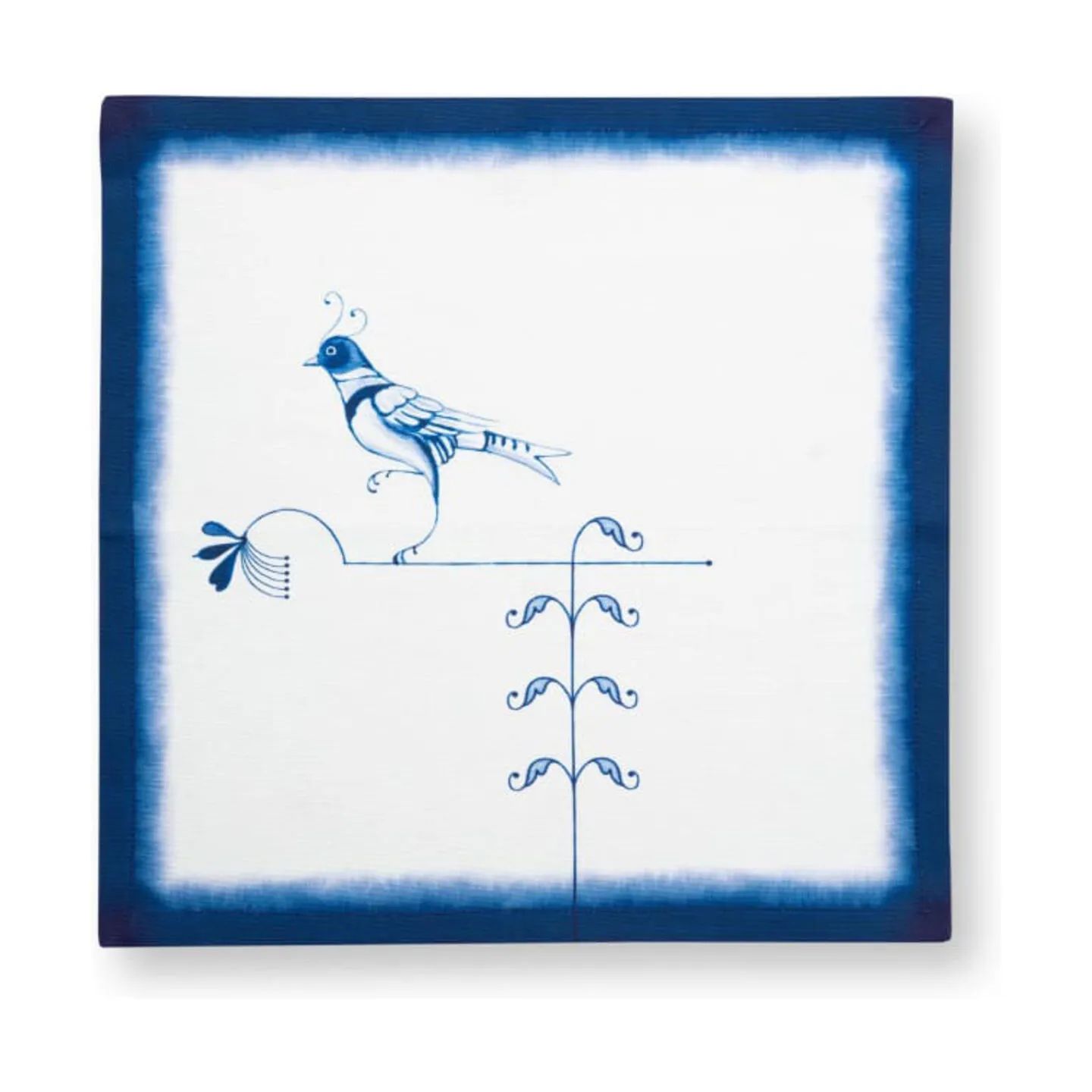 PIP Studio Stofservietter Blue Bird Stofserviet - 2 stk. i Hvid / blå, 1