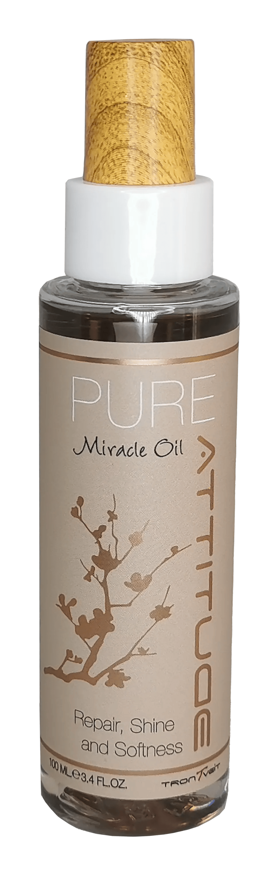Trontveit Shampoo og hårpleje Pure Attitude Miracle Hårolie i Klar, 1