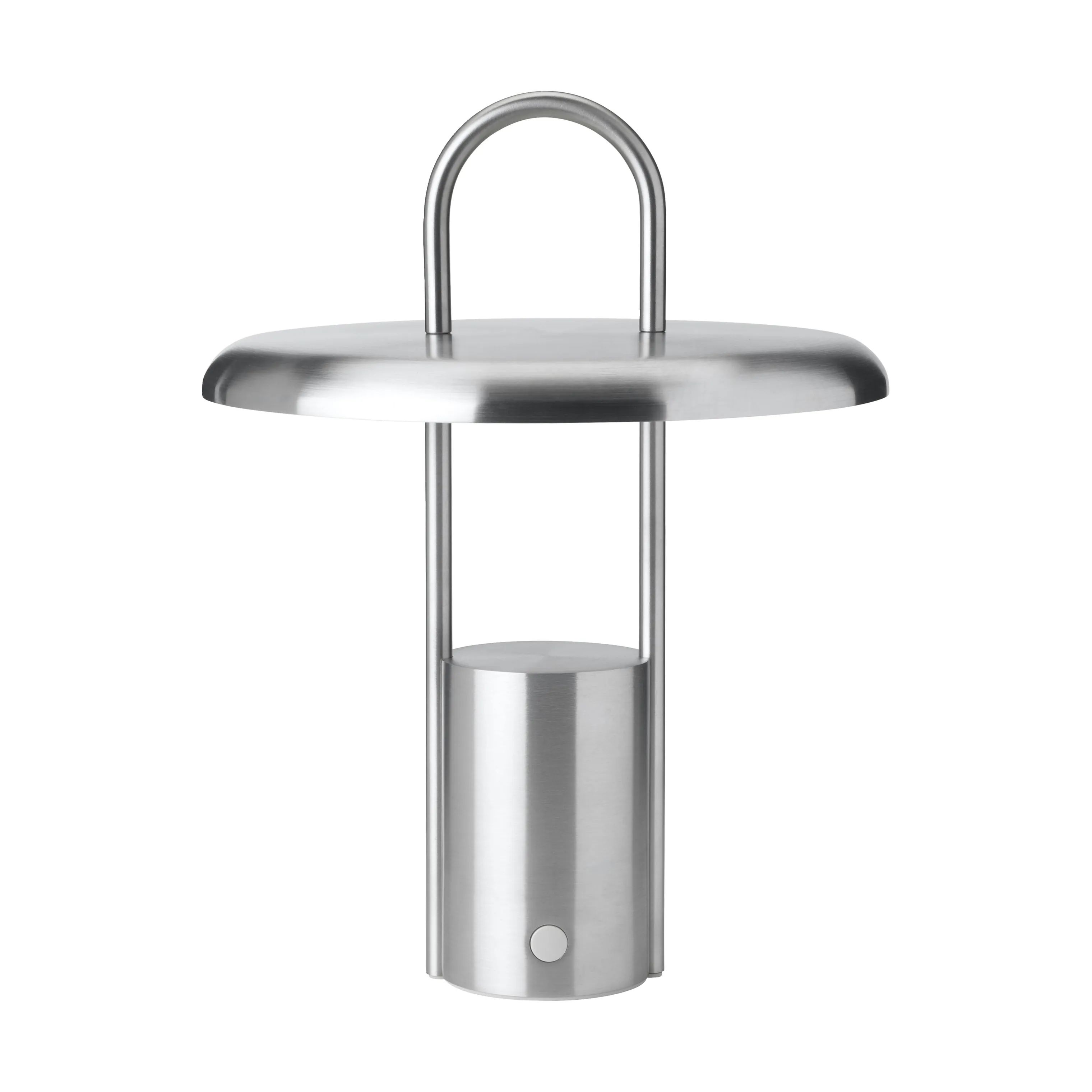 Stelton LED-lamper Pier Transportabel LED-lampe i Sølv, 25 cm, 1