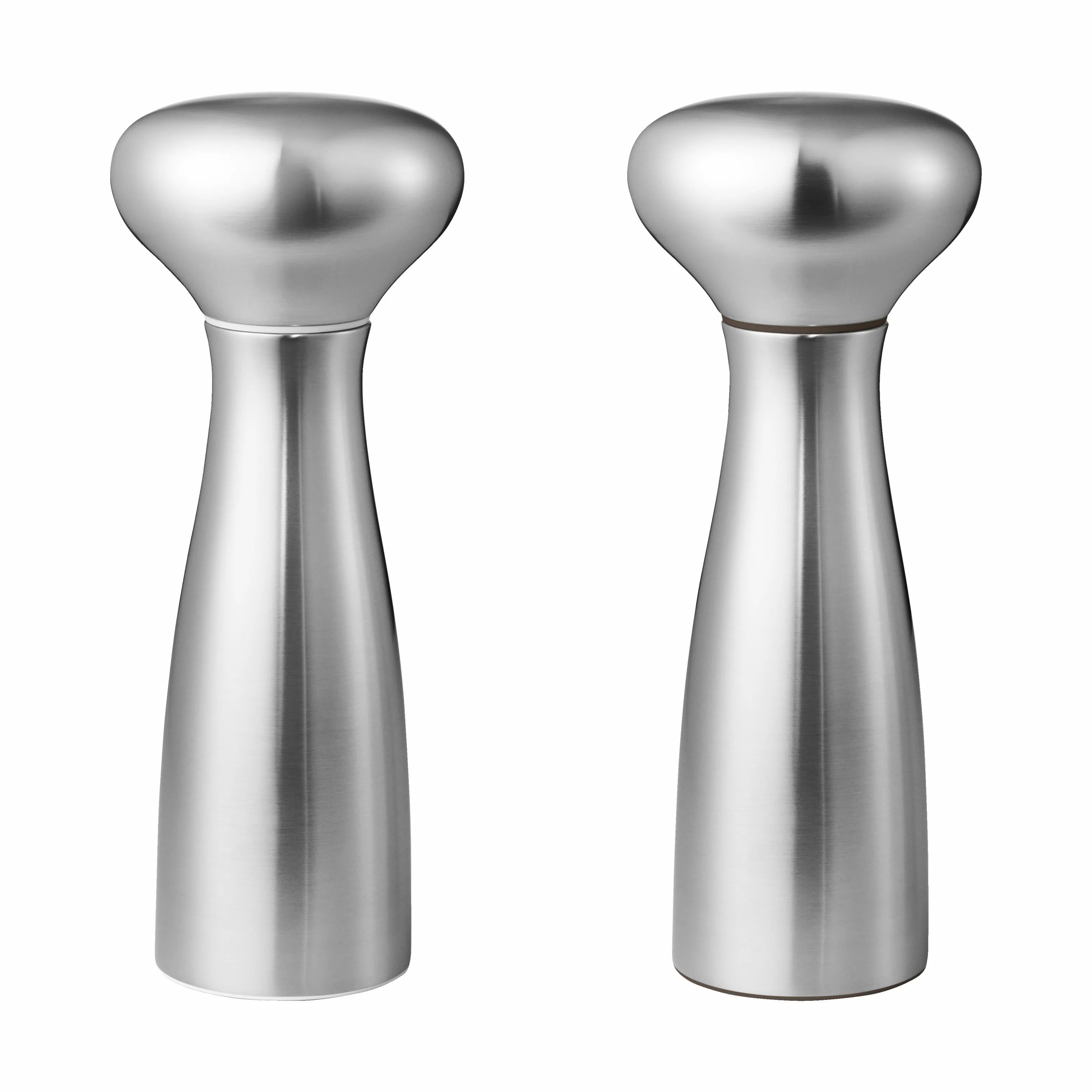 Georg Jensen Kværnsæt Alfredo Salt og pebersæt - 2 dele i Mat/Stål, 1