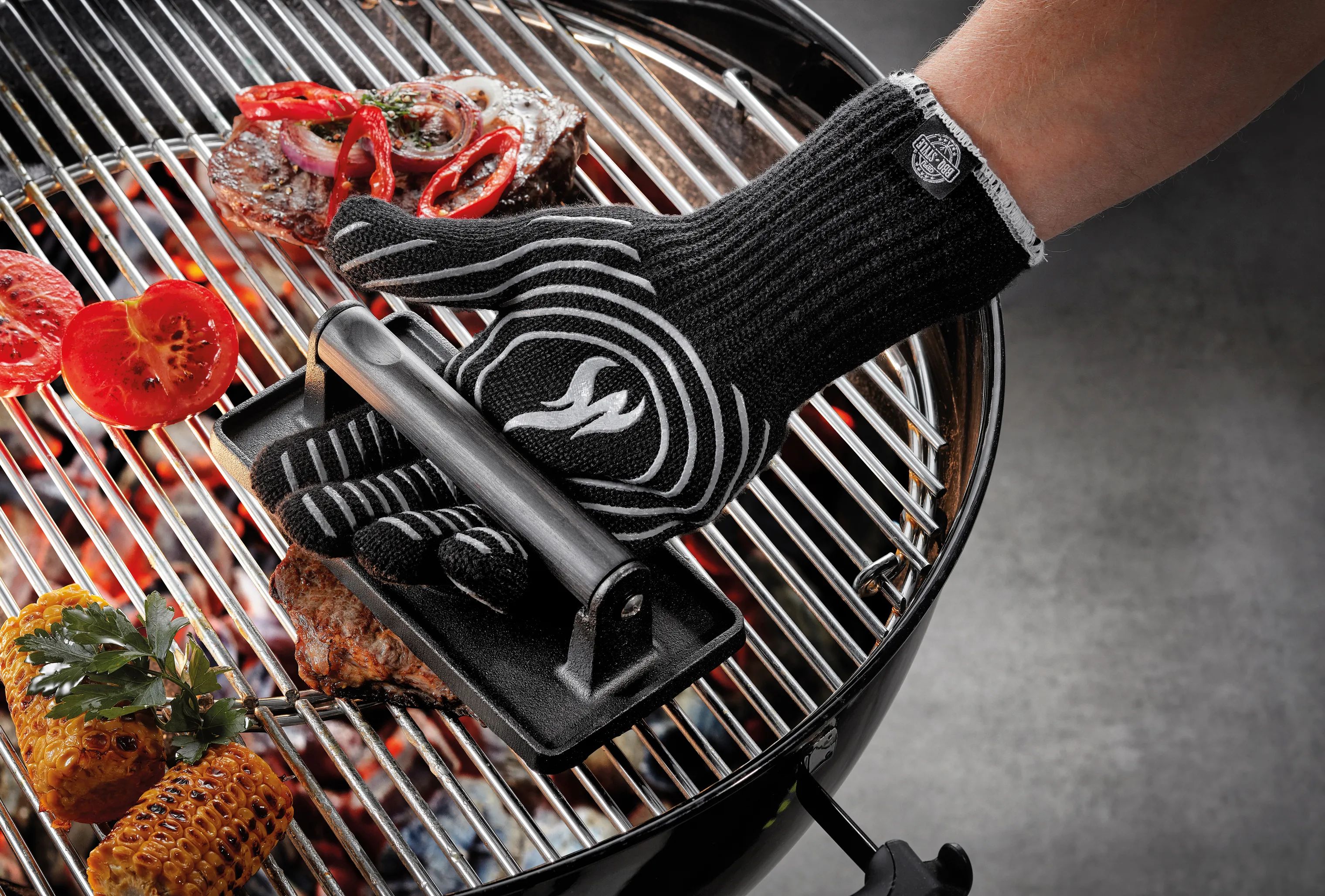 Gefu Grillhandsker Gefu Grill Barbecue Grillhandske i Sort, 2