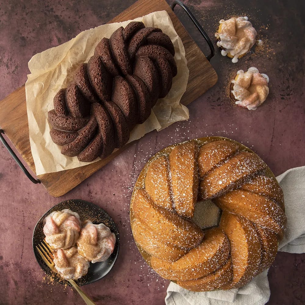 Nordic Ware Øvrige bageforme Braided Loaf Brødform i Guldfarvet, 6