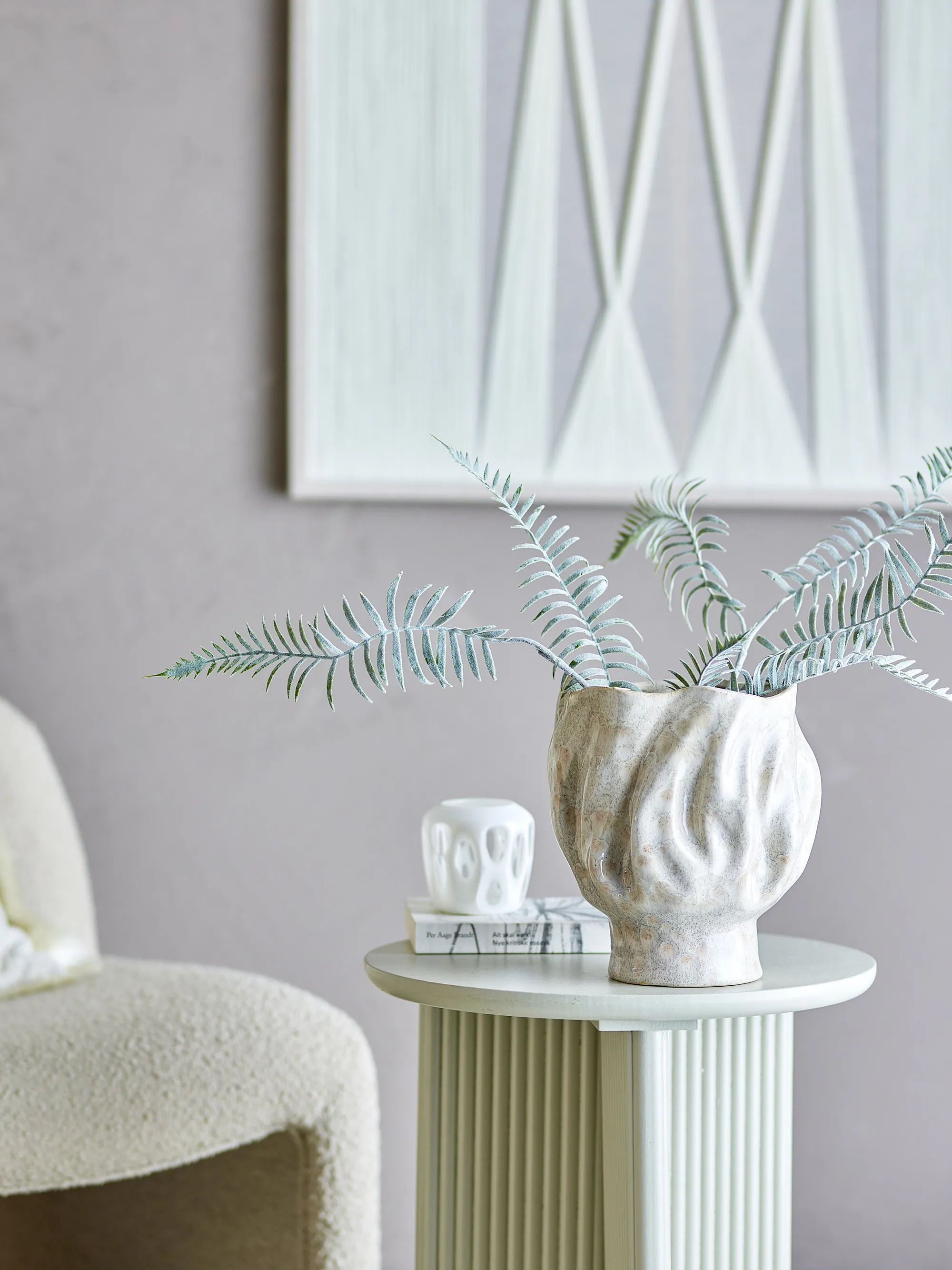 Bloomingville Vaser Vase - Adair i Hvid, 2