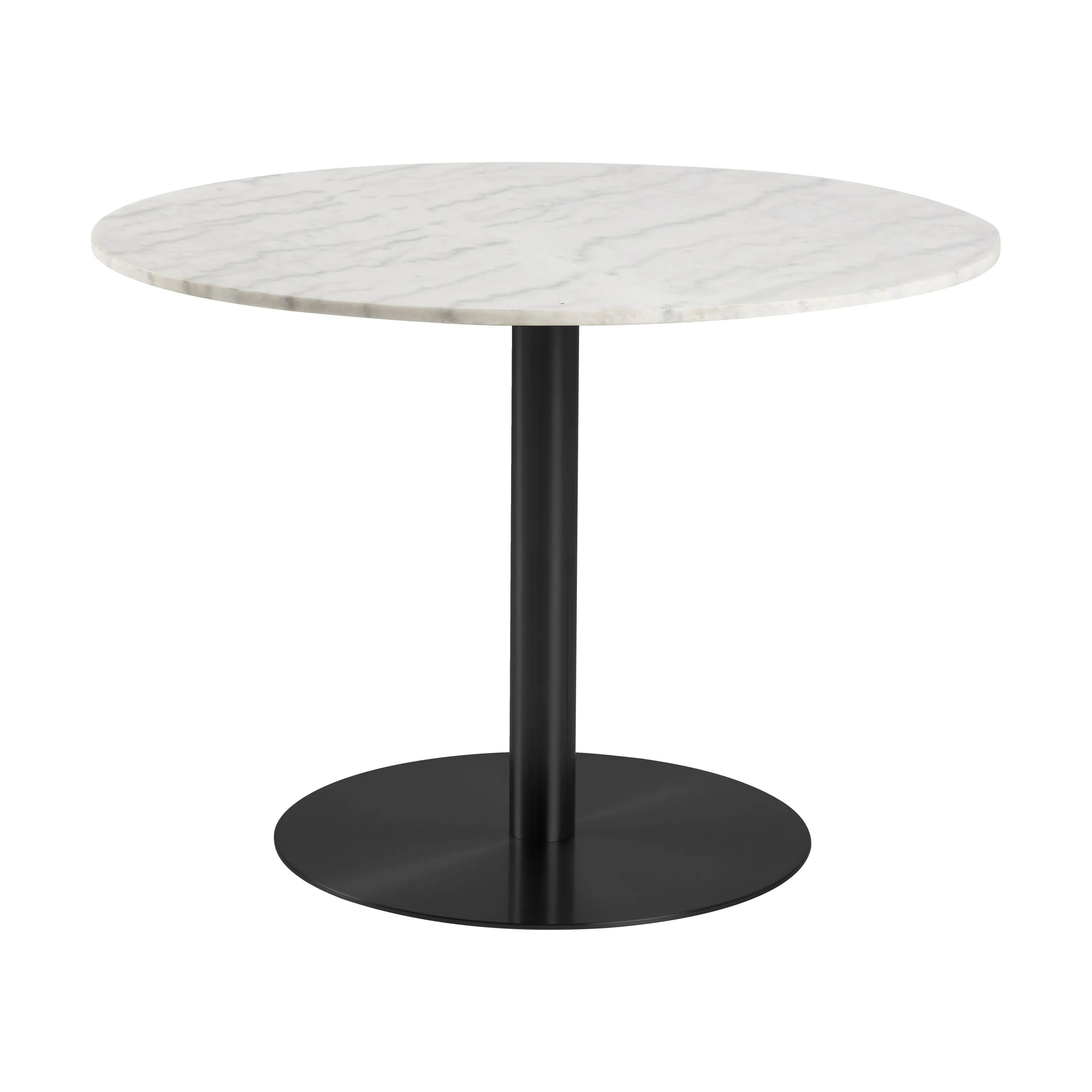 CASA Living Spiseborde Corby Spisebord i Hvid Guangxi/mat sort, 1