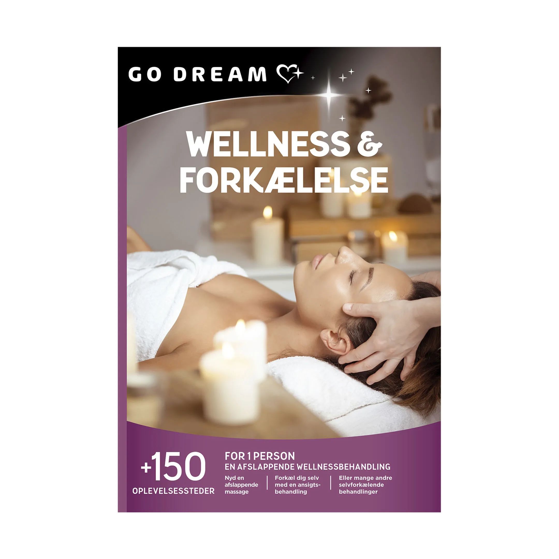 GO DREAM Oplevelsesgavekort Gavekort - Wellness & forkælelse i Wellness & forkælelse, 1