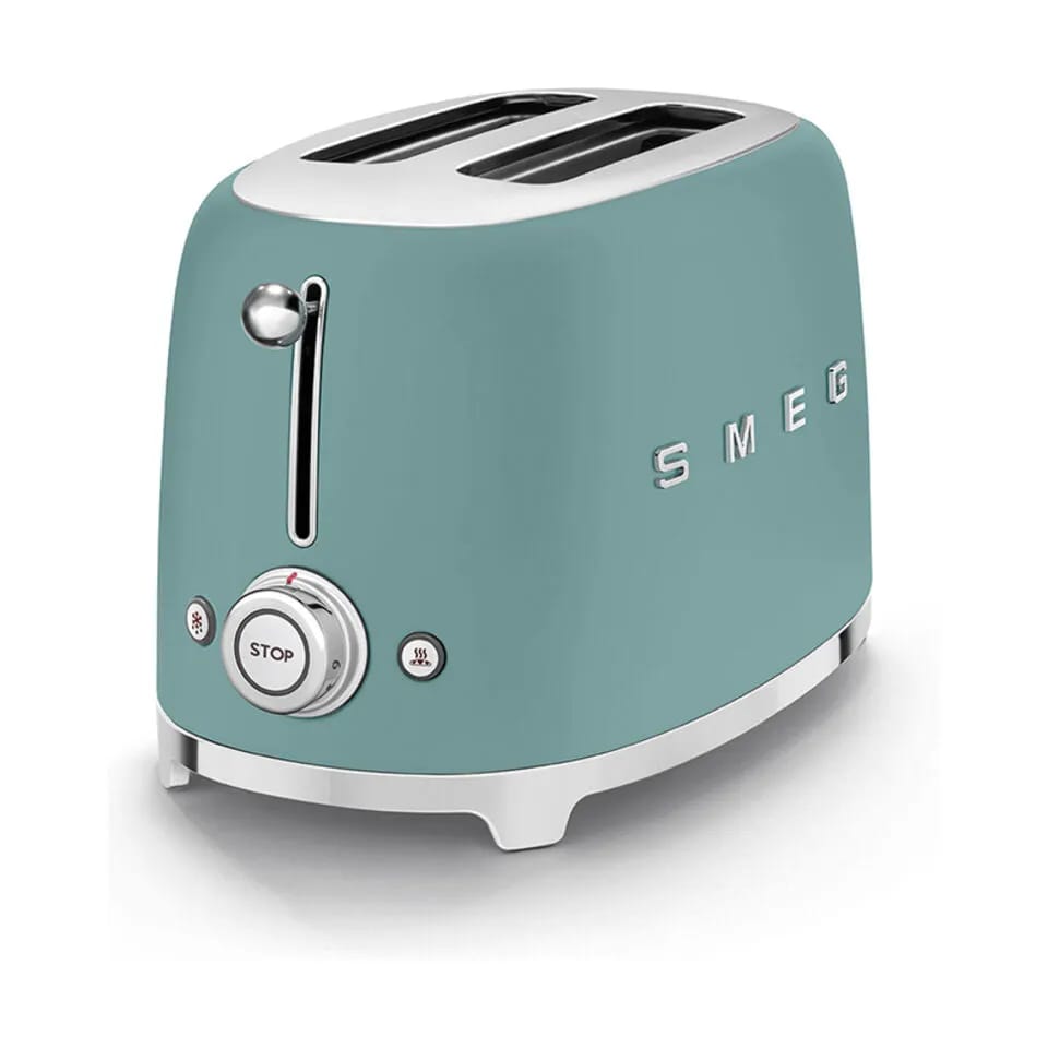 Smeg Brødristere 50's Style Brødrister i Emerald green, 2