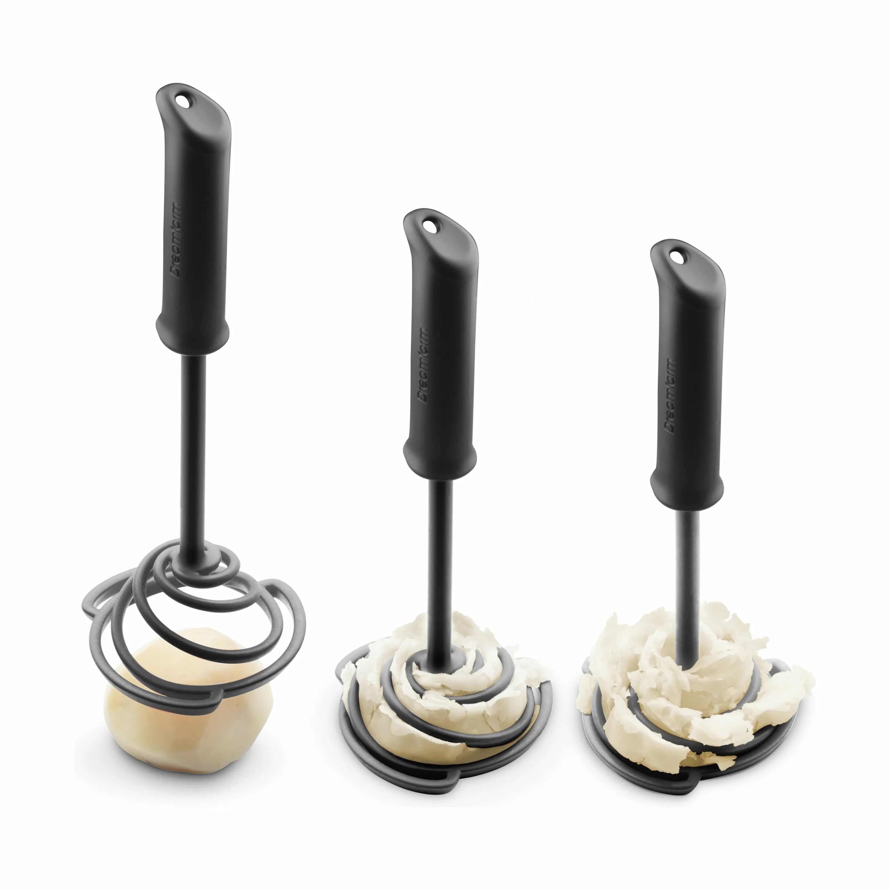 Dreamfarm Kartoffelstampere Smood Lite Kartoffelmoser i Sort, 2