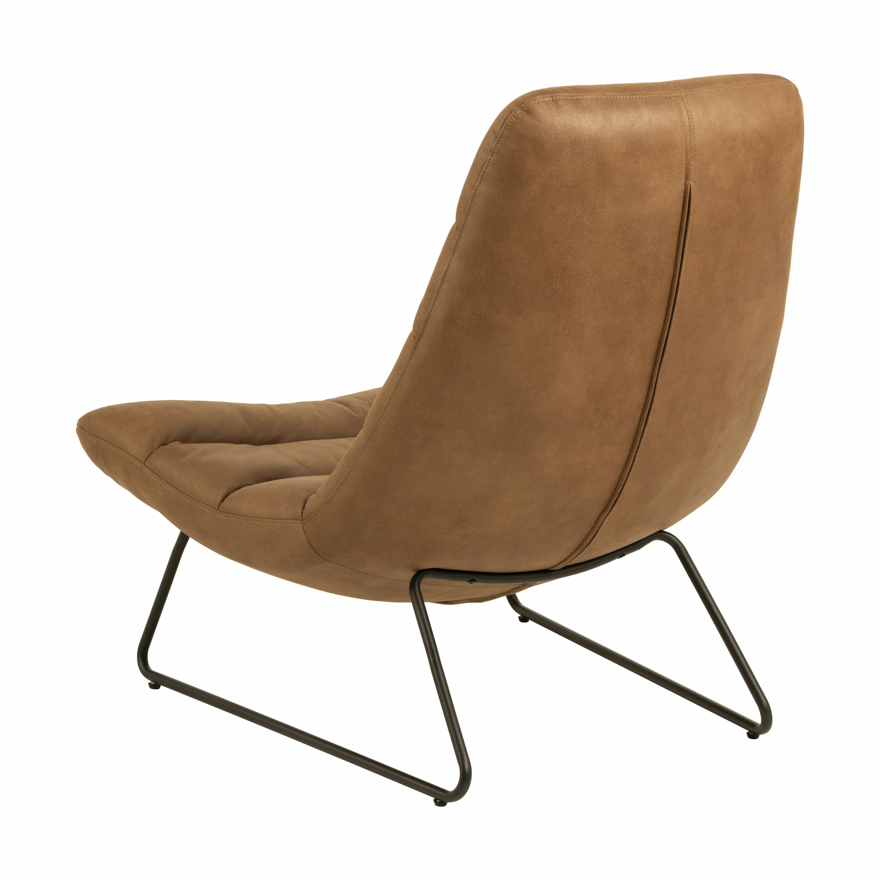CASA Living Lænestole Milford Loungestol i Cognac, 6