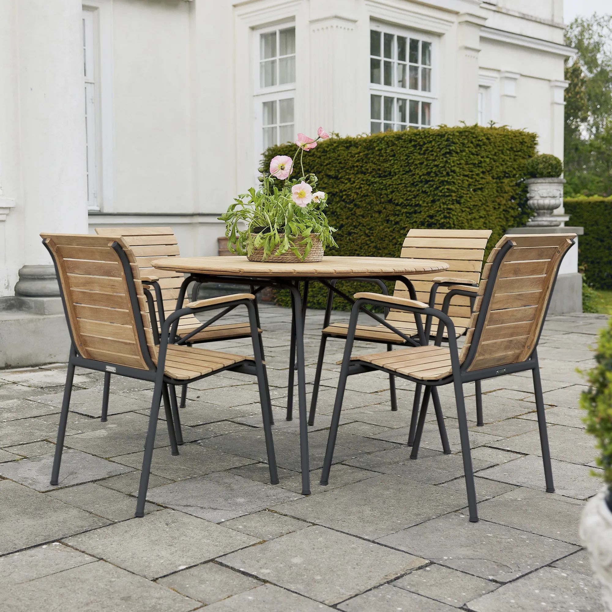 Mandalay Havemøbelsæt Bellevue Havemøbelsæt - 5 dele i Antracit, 3