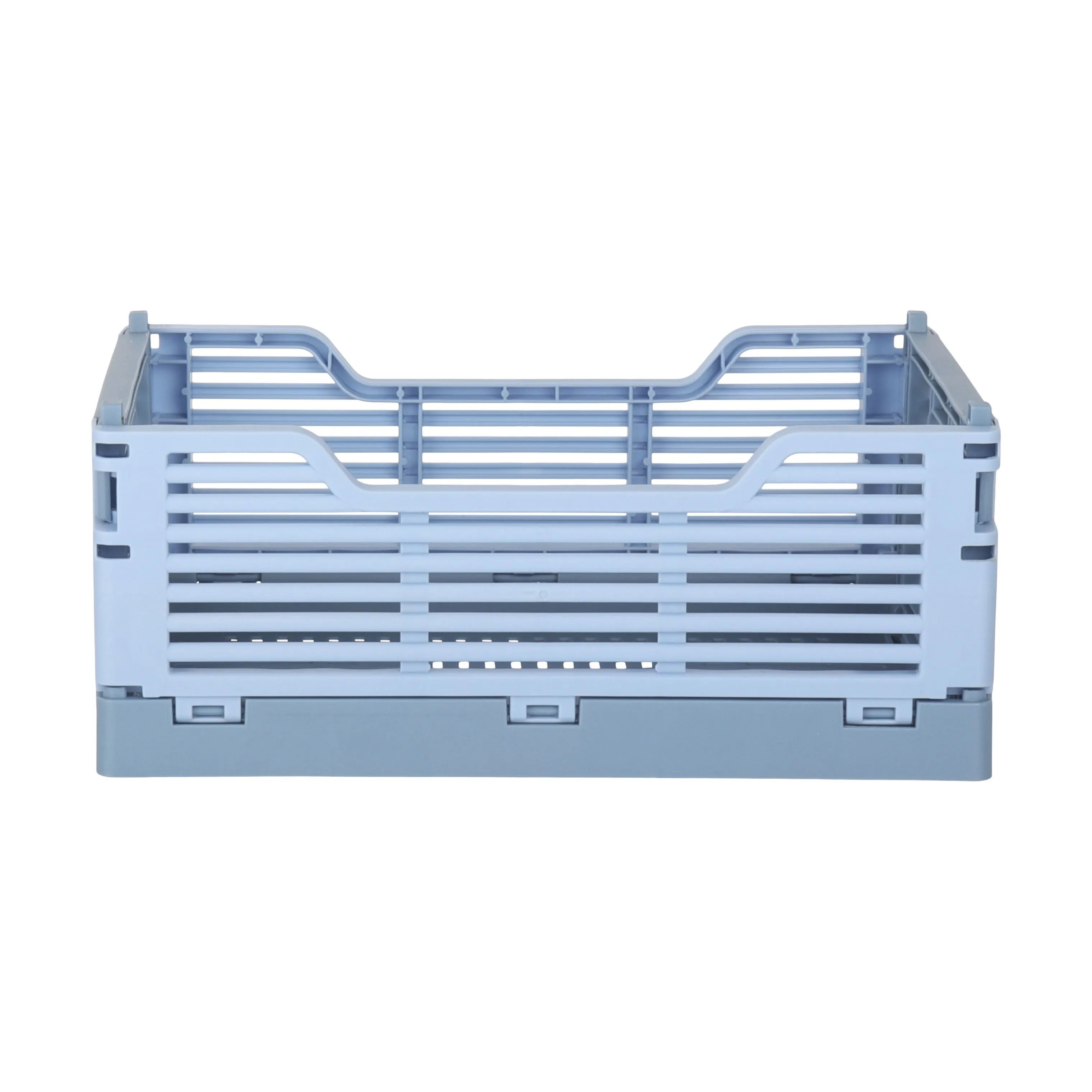CASA Living Kasser Foldekasse i Blå, B15 x L22 cm, 3