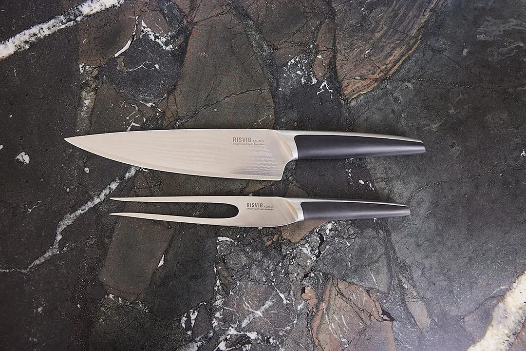 RISVIG Design Stegegafler Acutus Stegegaffel i Stål/Sort, 2