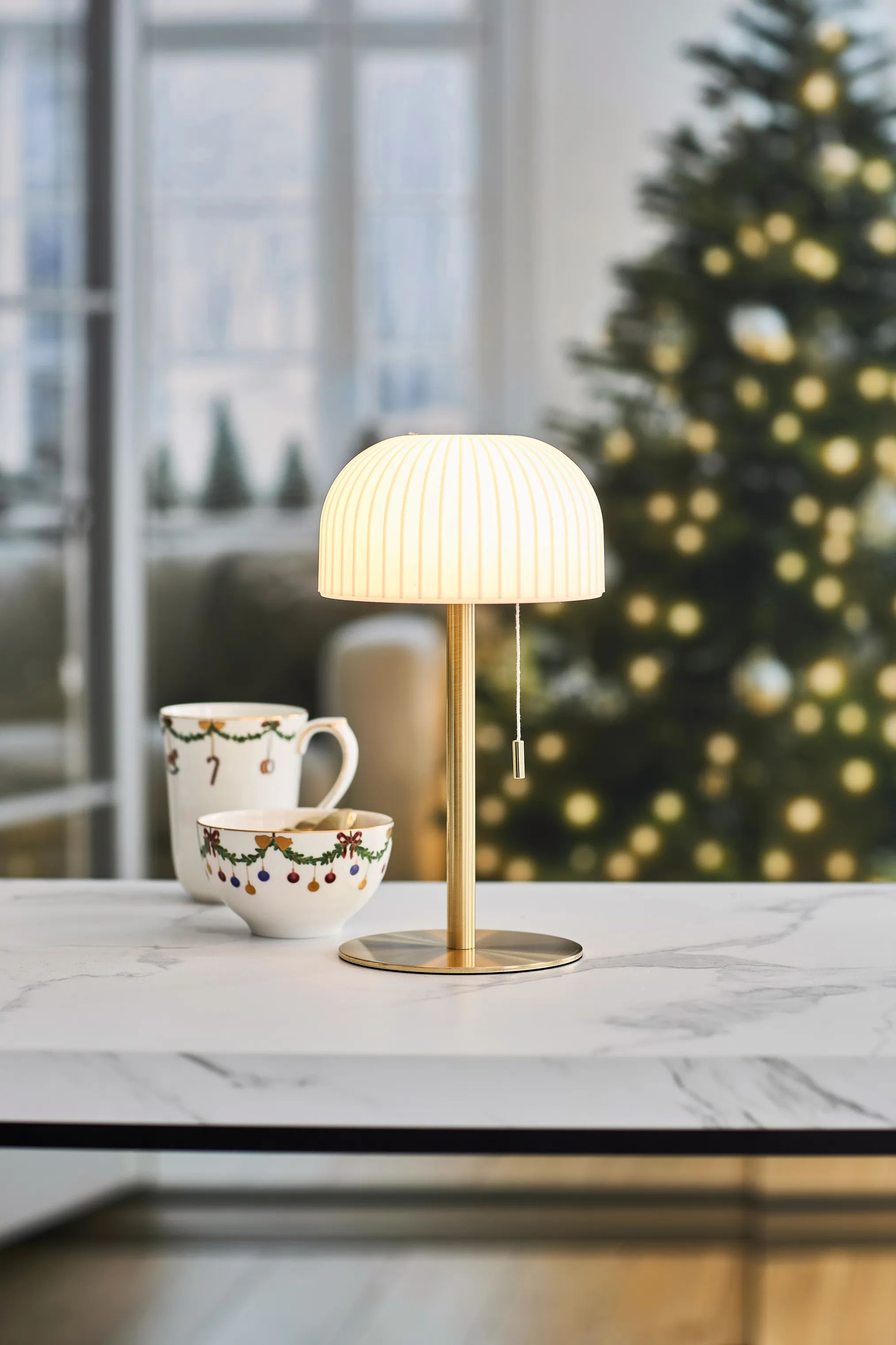 Deluxe Homeart Bordlamper Ikon Copenhagen Ikon LED Bordlampe i Brass gold, 4