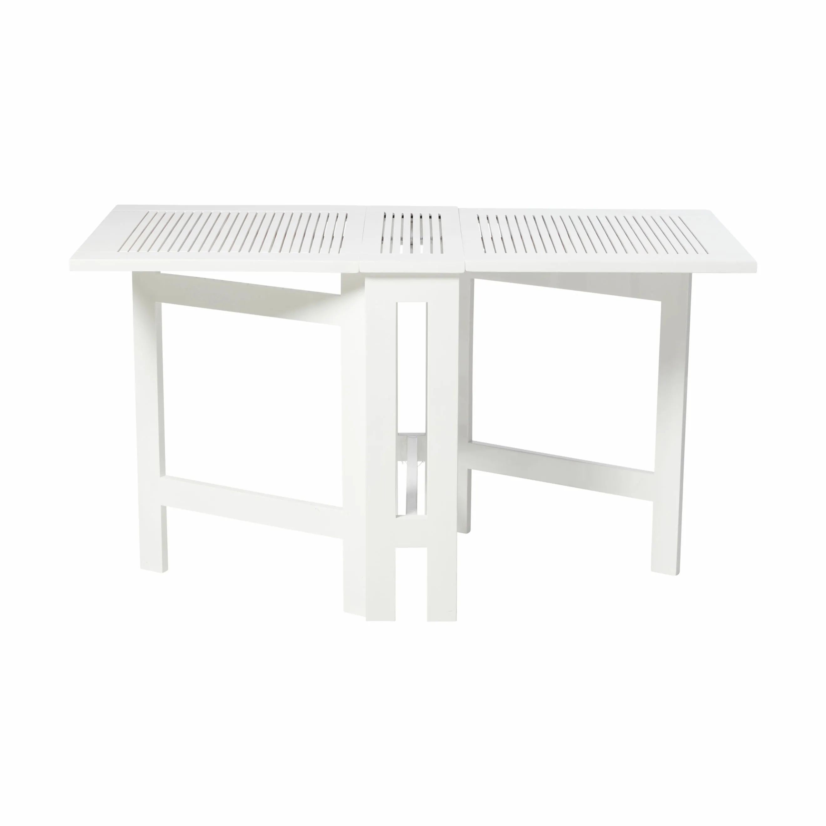 cinas Altanborde Outdoor Butterfly Bord i Hvid, 130 cm, 1