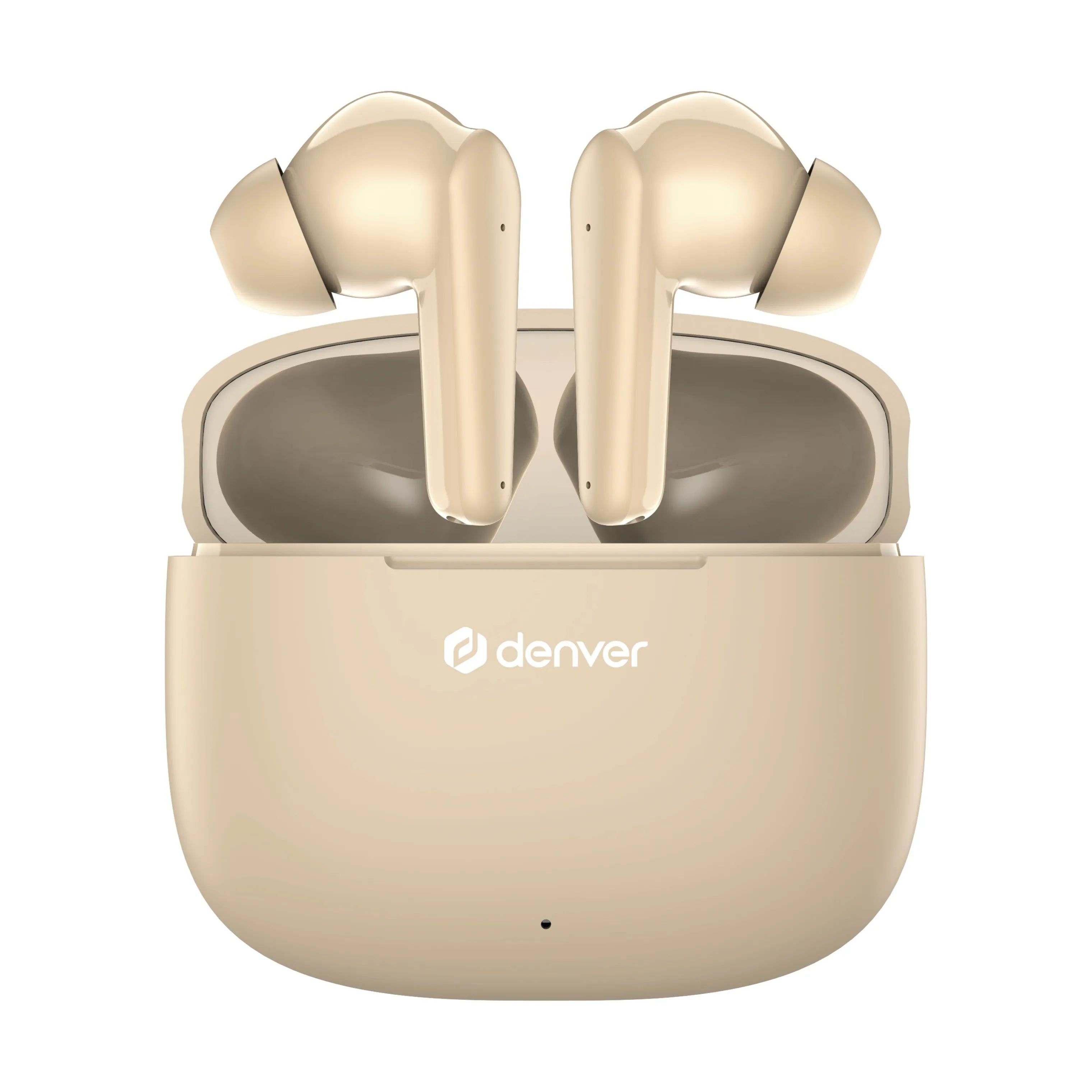 Denver Hovedtelefoner Bluetooth Øretelefoner TWE-48NU i Beige, 1