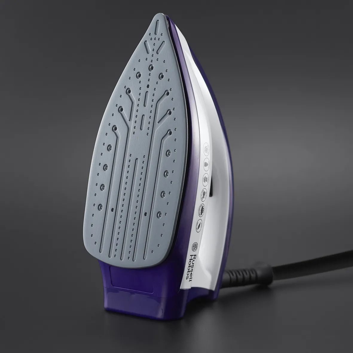 Russell Hobbs Strygejern Steam Power Dampstrygejern i Hvid/lilla, 2