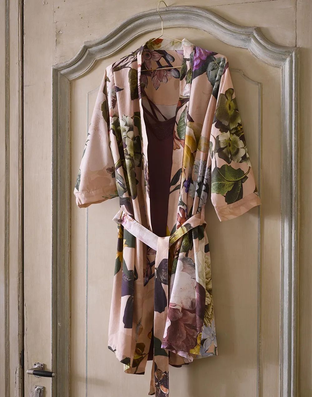 Essenza Morgenkåber Fleur Kimono i Rose, Str. XS, 2