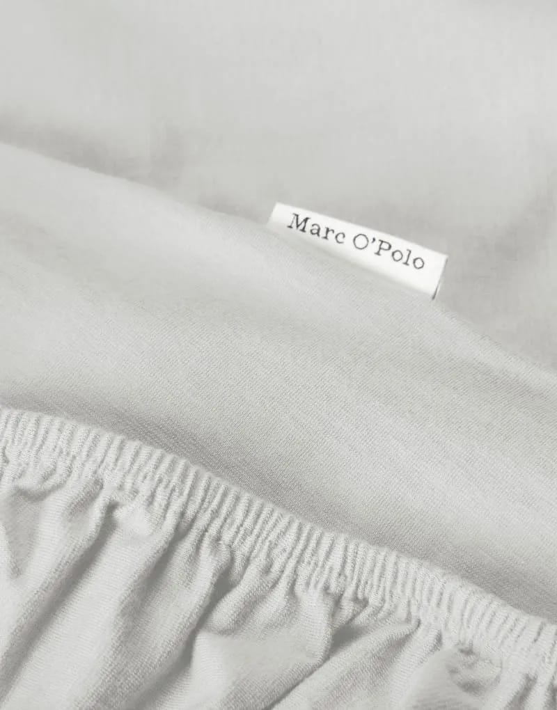 Marc O'Polo Lagner Premium Organic Jersey Boxlagen i Light grey, 90/100 x 200/220 cm, 2