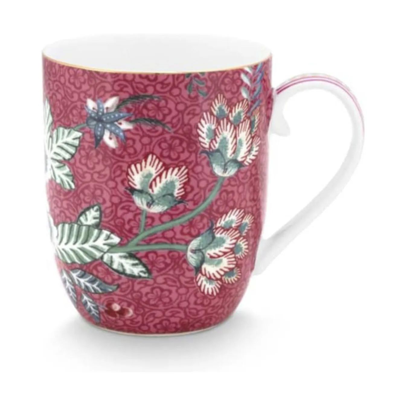 PIP Studio Krus og kopper med hank Flower Festival Krus i Pink, 1