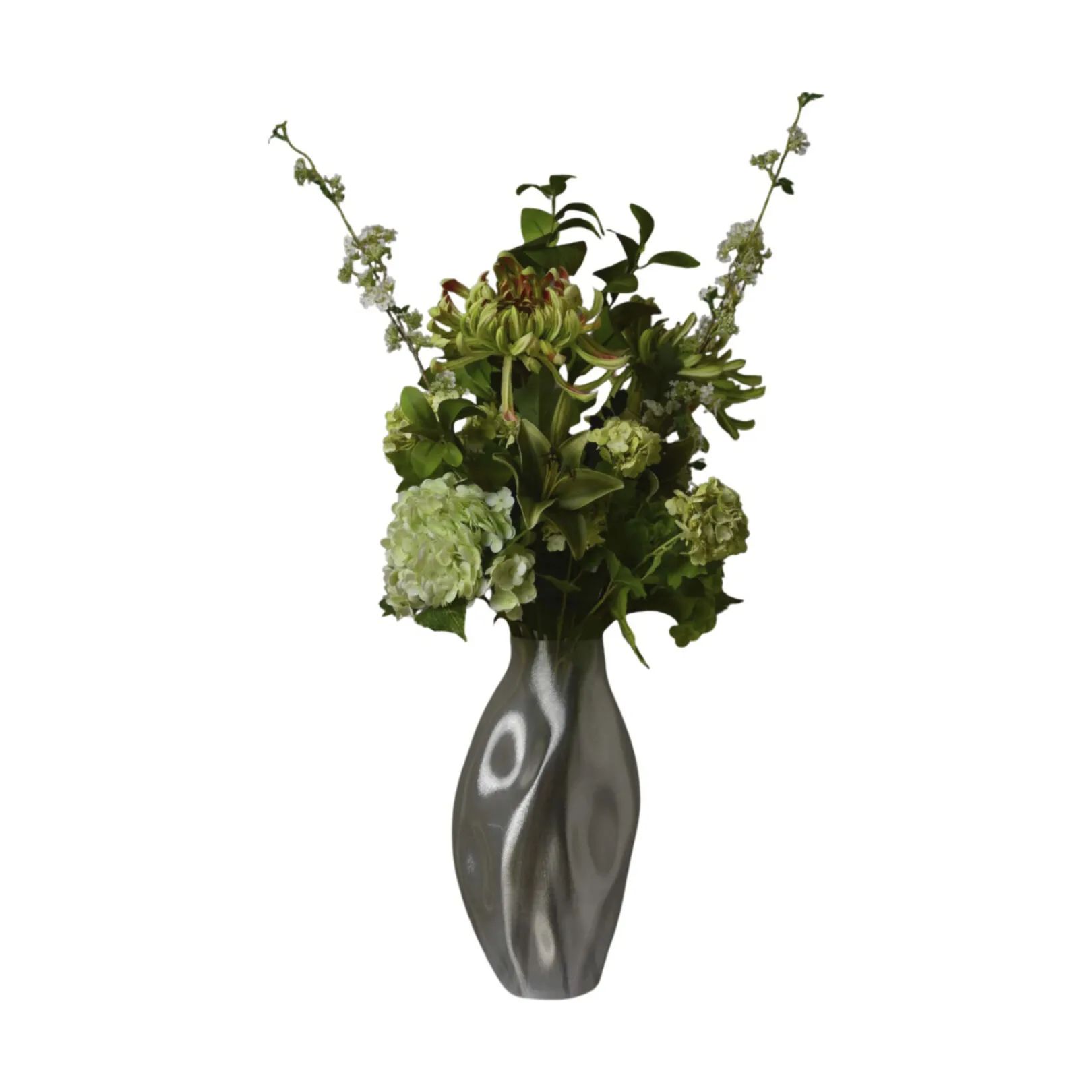 Fleuristc Kunstige blomster Greenish Buket i Grøn, 1