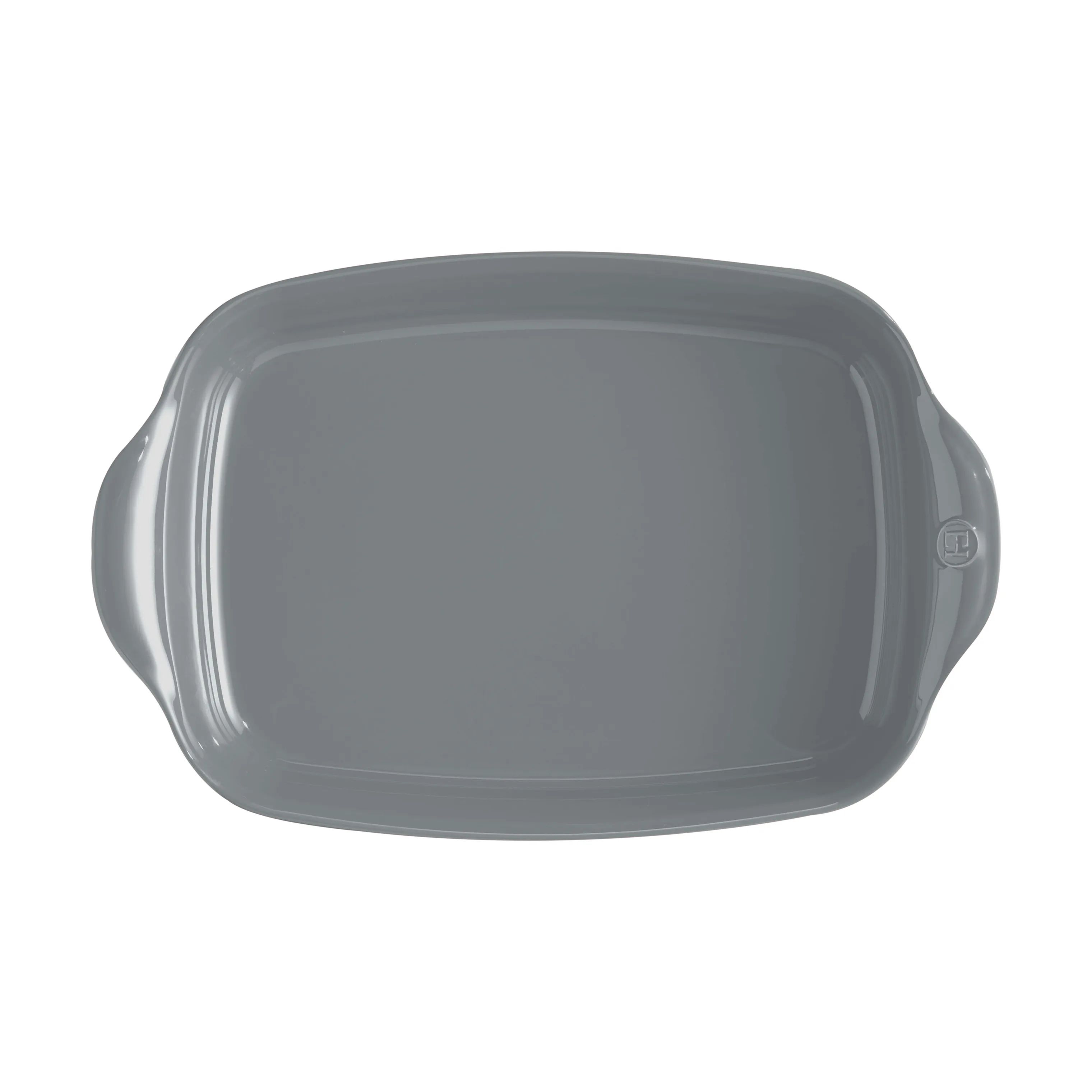 Emile Henry Bradepander Ovenware i Grå, B28 x L42,5 cm, 2