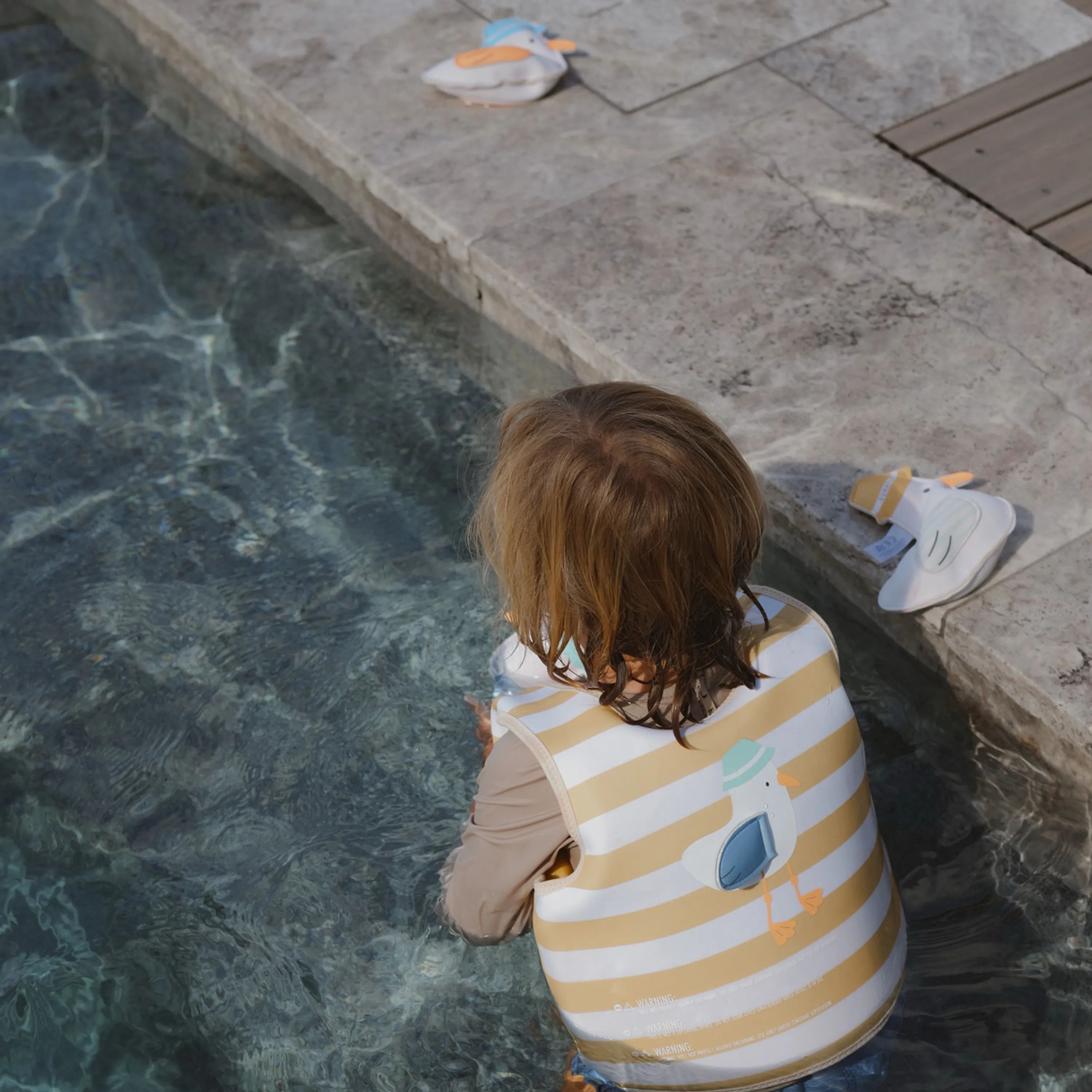 Sunnylife Badeudstyr Svømmevest - Sid The Seagull i Multi, 3-6 år, 3