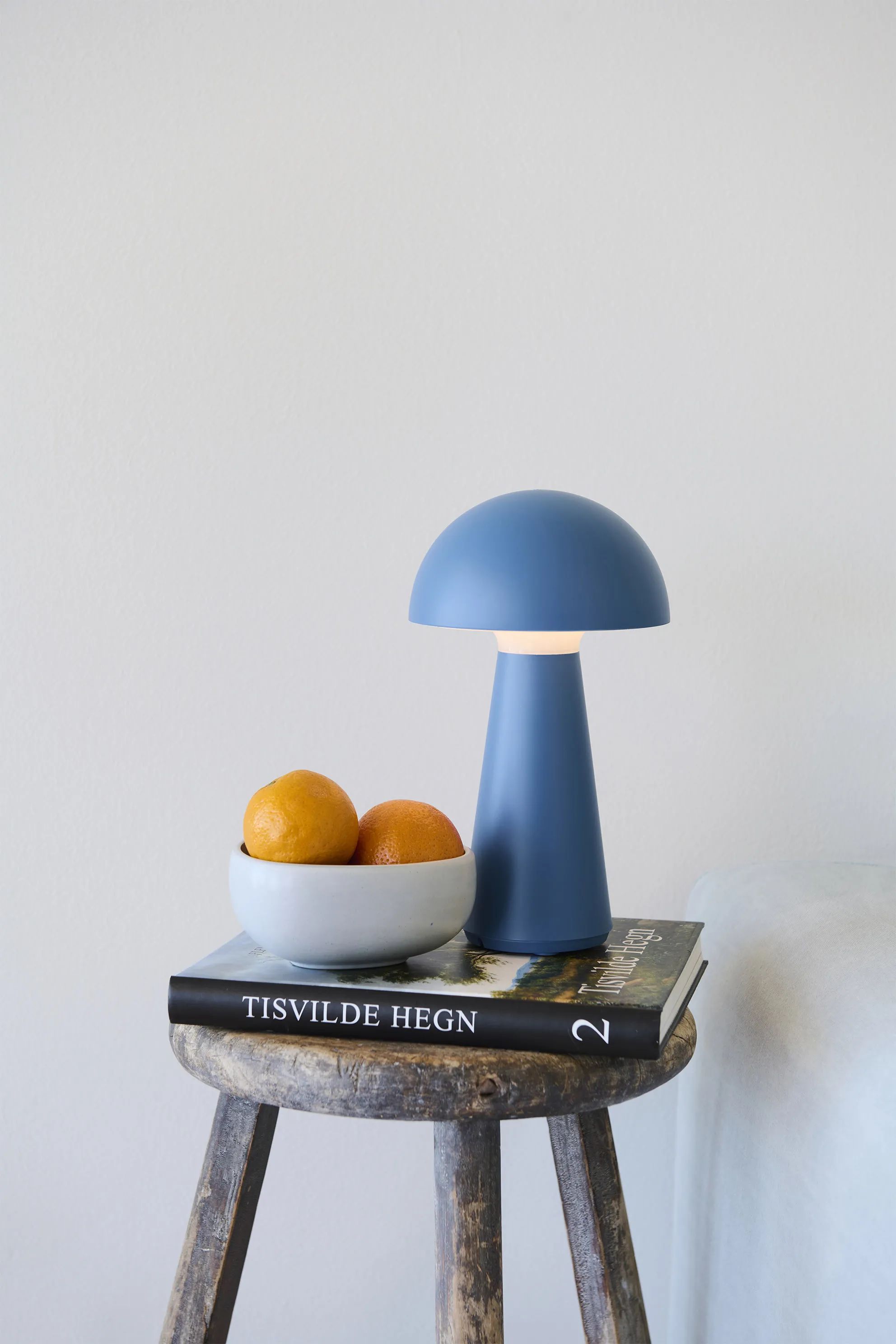 Sirius Bordlamper Sam Genopladelig Bordlampe i Blå, 3