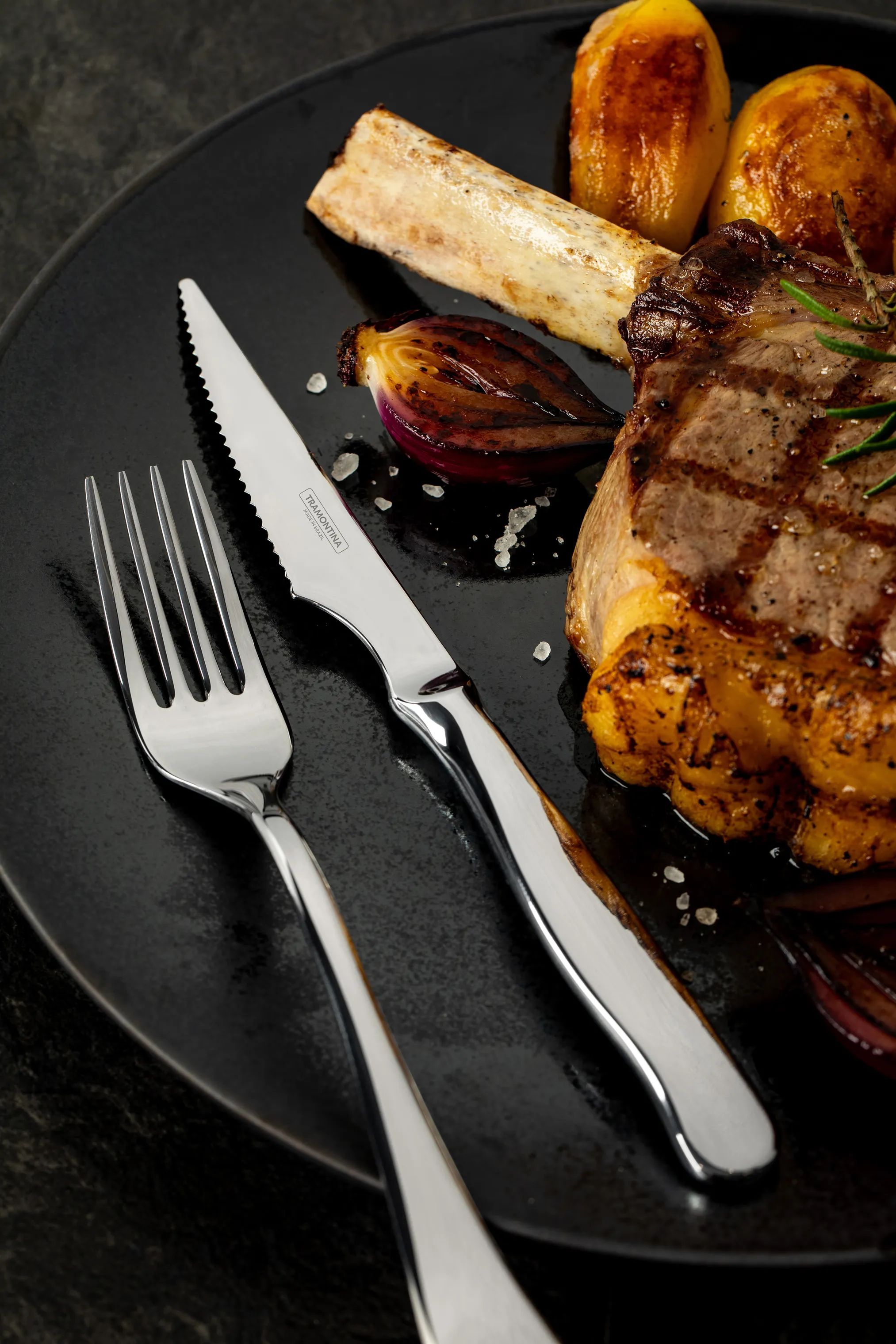 Tramontina Bestiksæt Churrasco Grillbestik - 8 dele i Stål, 4
