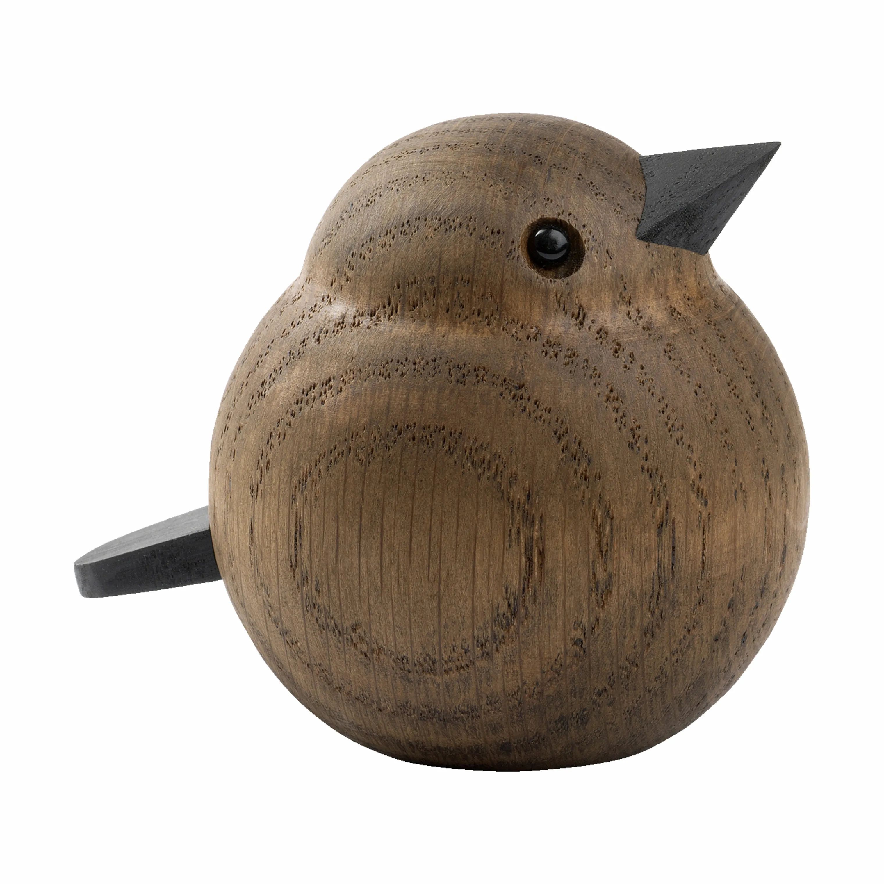 Novoform Dyrefigurer Figur - Spurveunge i Røgbejdset, 6 cm, 1