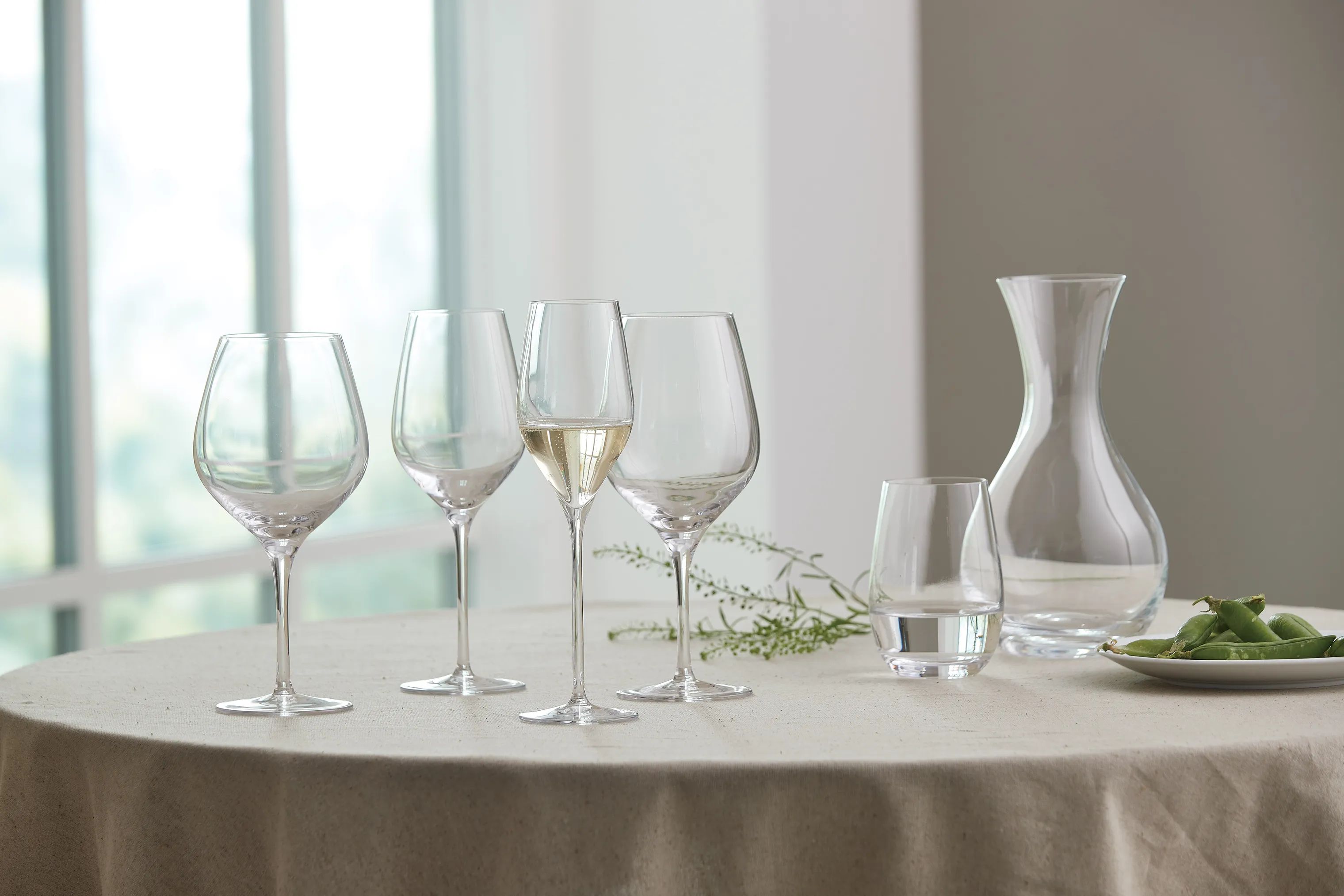Aida Champagneglas Passion Connoisseur Champagneglas - 2 stk. i Klar, 2