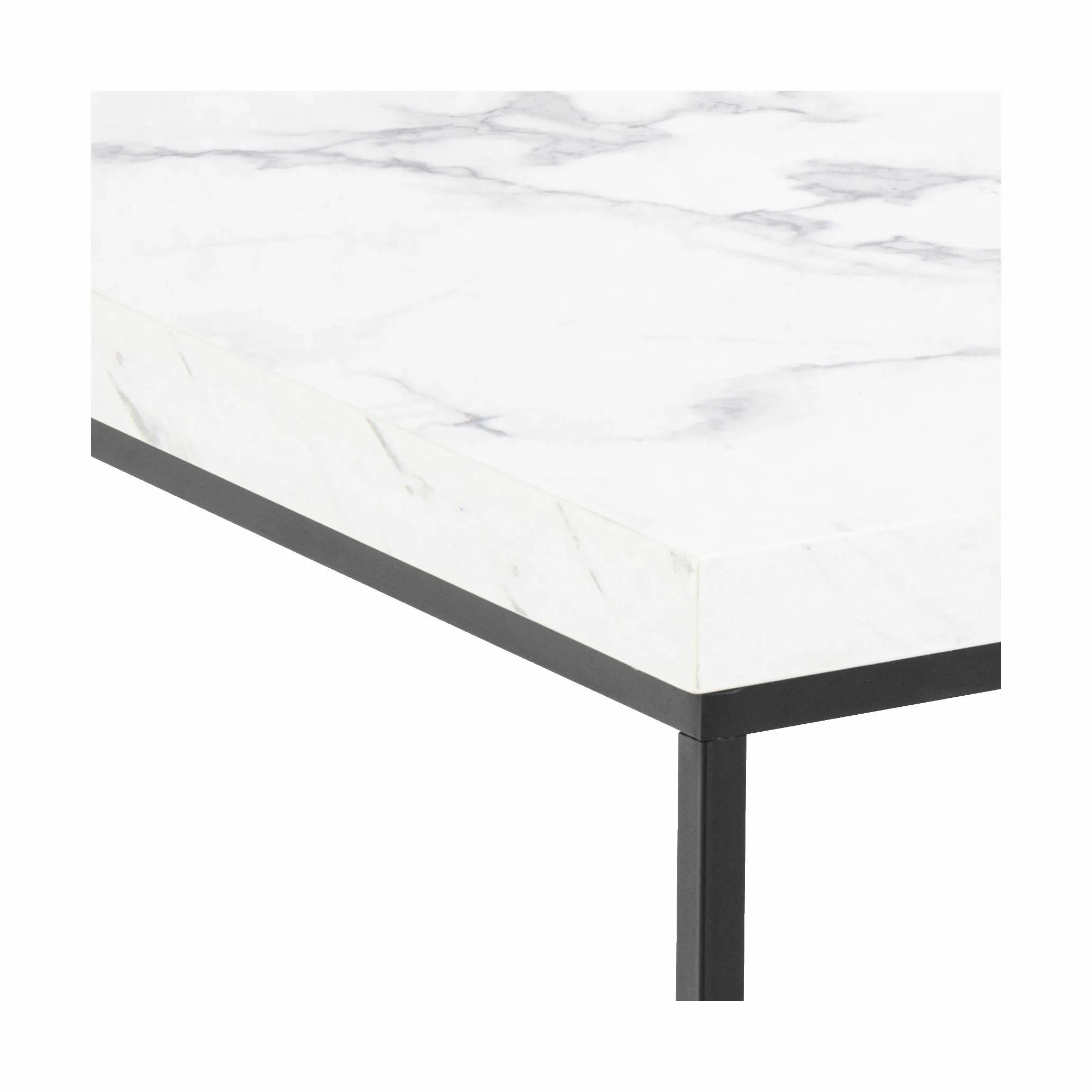 CASA Living Sofaborde Barossa Sofabord i Hvid, B60 x L60 cm, 3