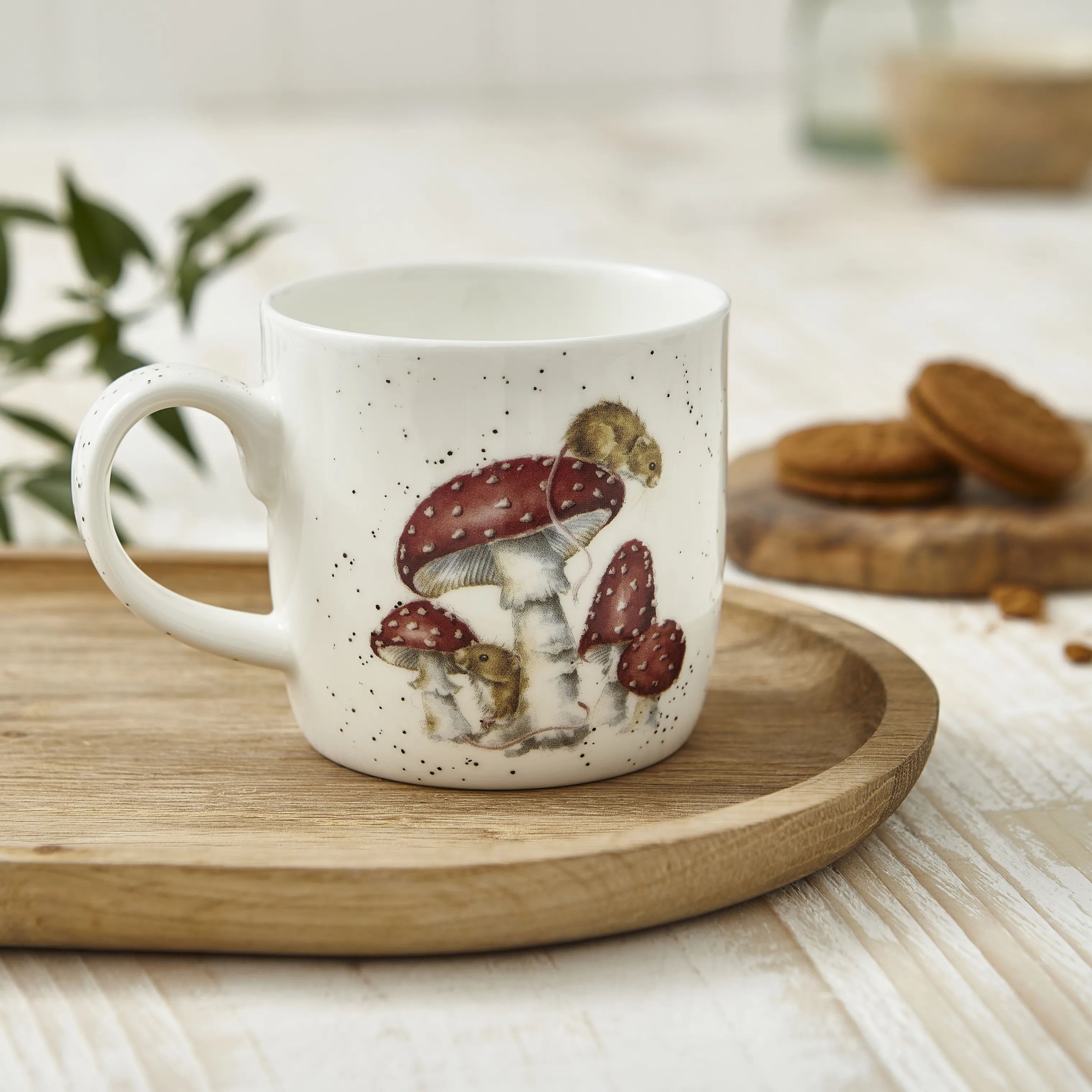 Royal Worcester Krus og kopper med hank Wrendale Krus - He's a fun-gi i Mus, 2