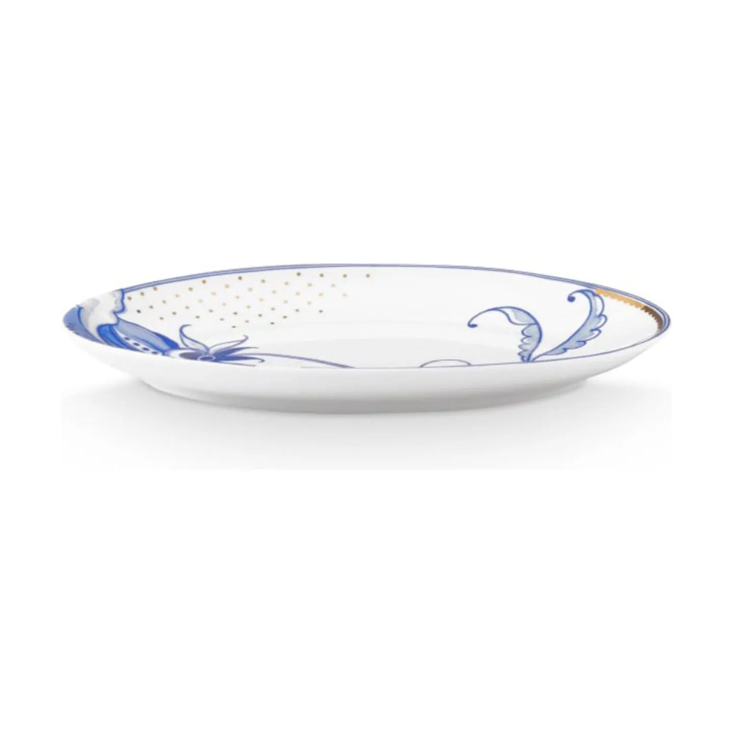 PIP Studio Serveringsfade Blue Bird Tallerken i 25,3 cm, 4