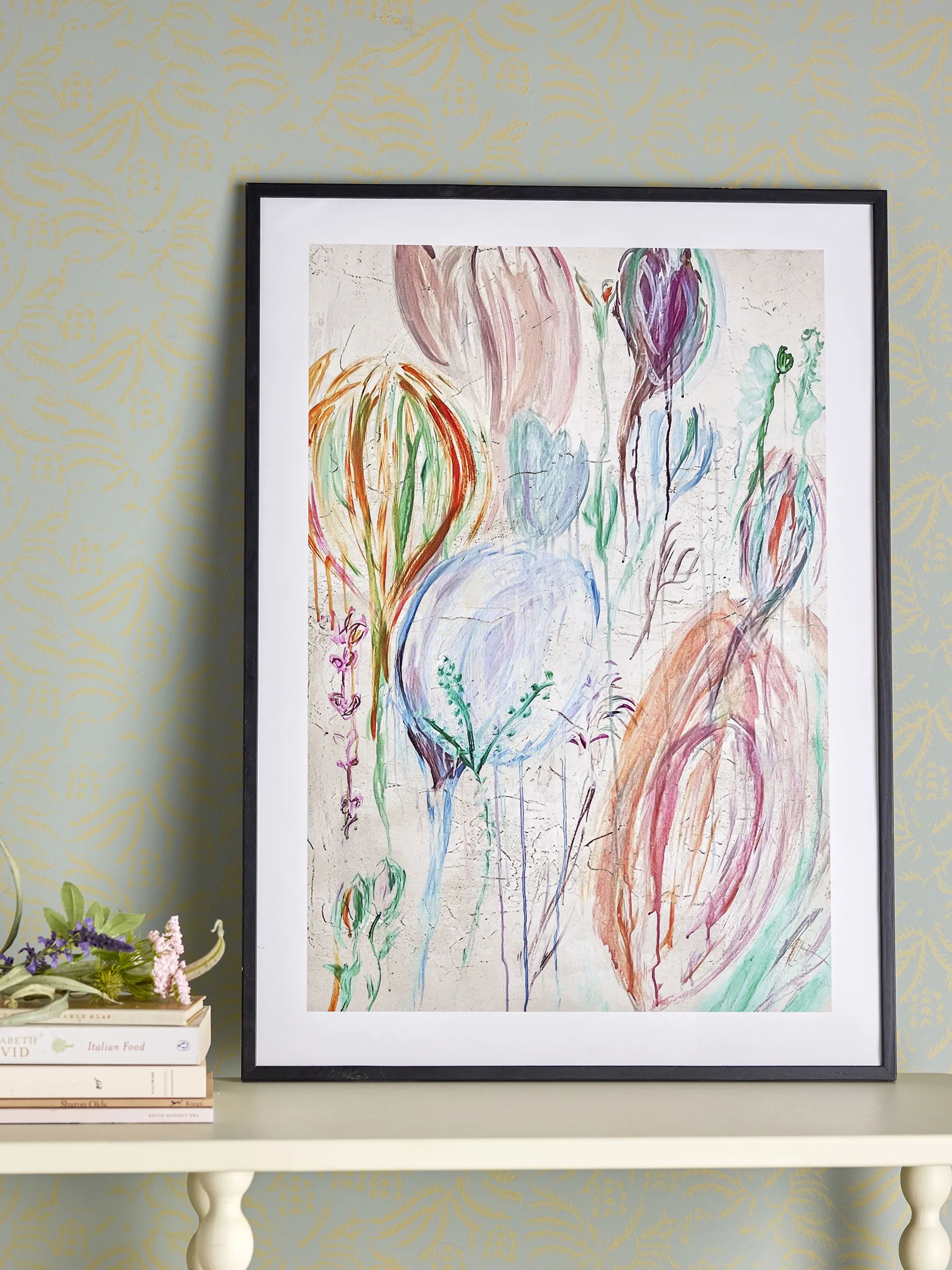 Bloomingville Plakater Francine Illustration m. ramme i Sort, 2
