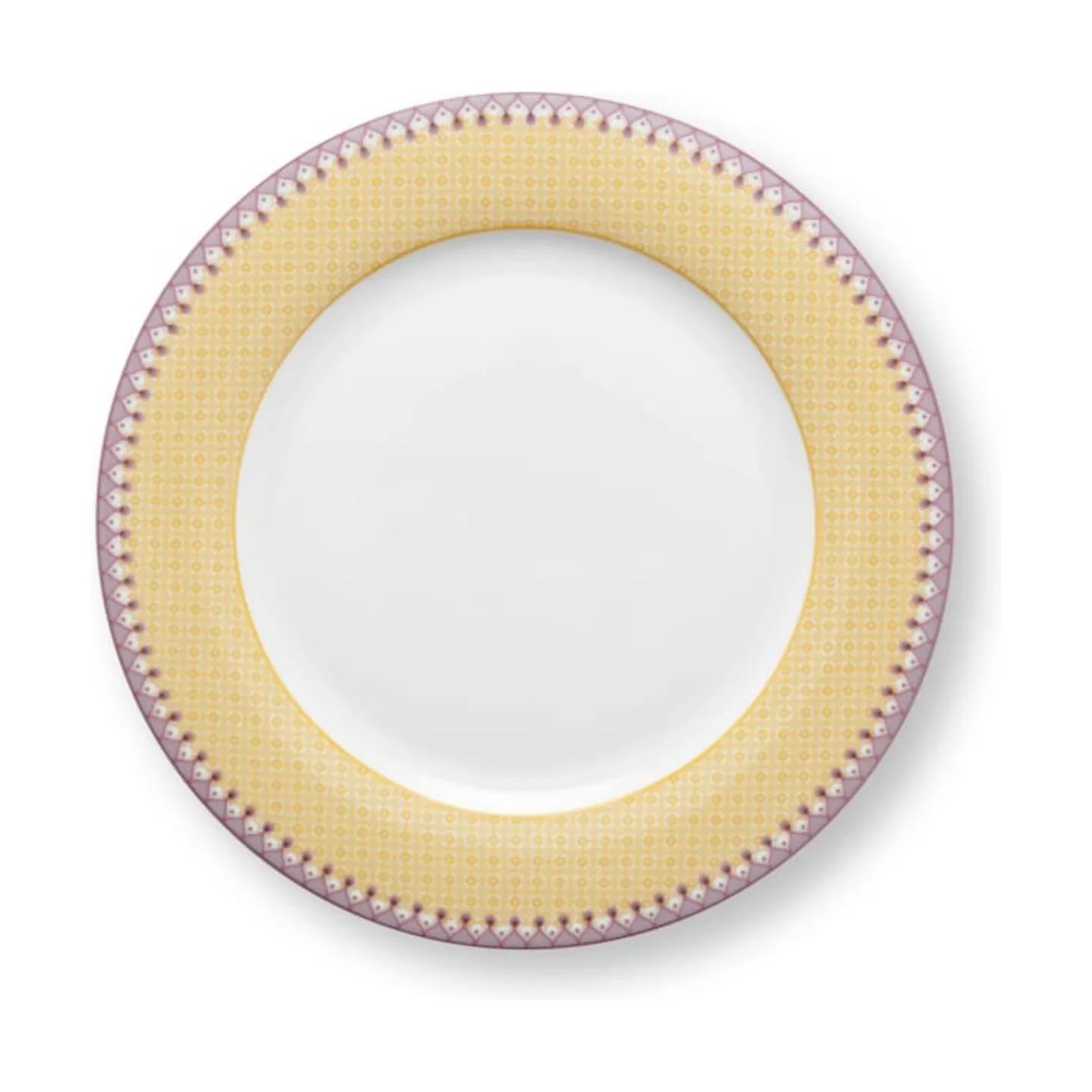 PIP Studio Middagstallerkener Lily & Lotus Tallerken i Yellow 3, 1