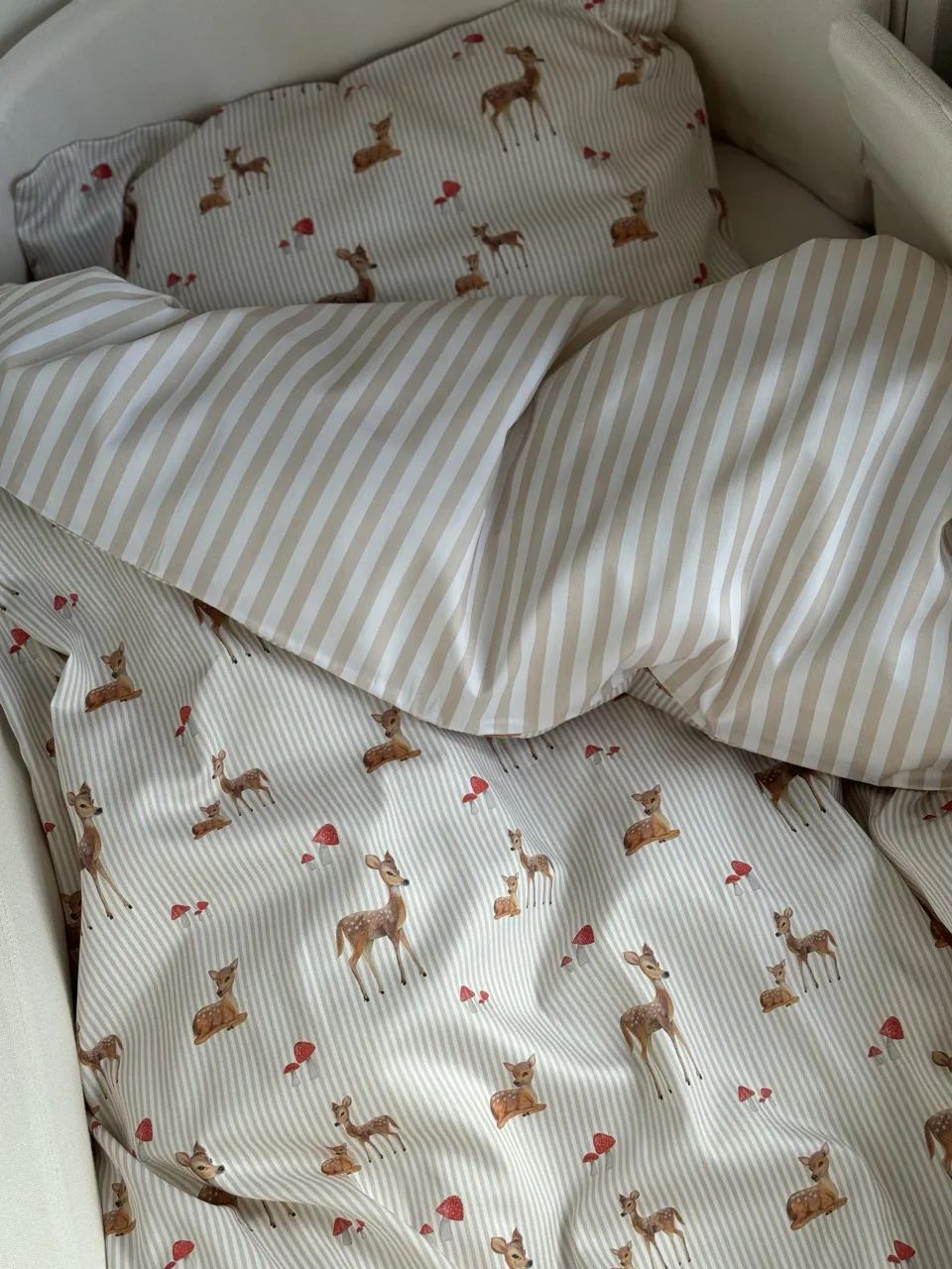 Quilts of Denmark Juniorsengetøj Bambi Junior Sengetøj i Multifarvet, 2