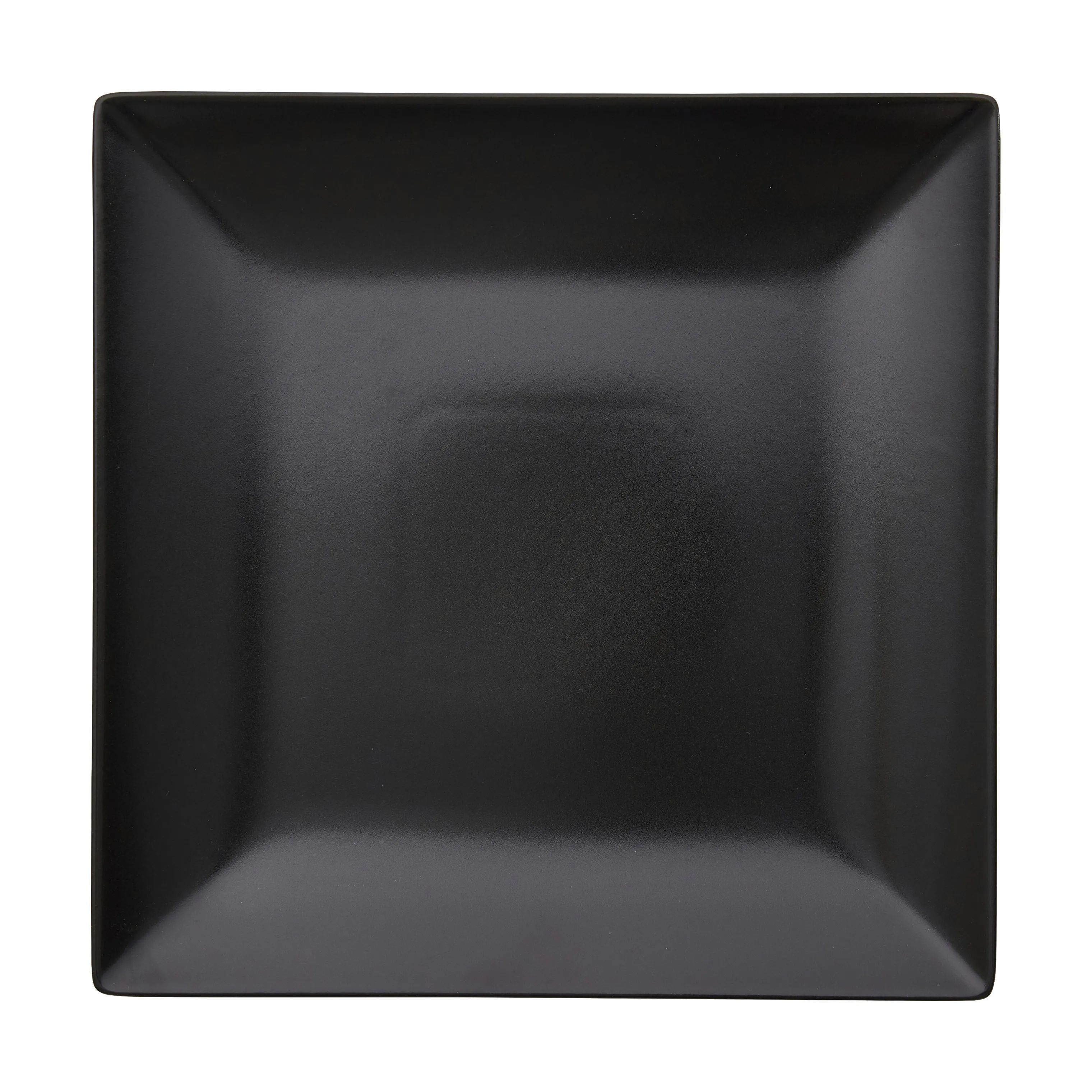 Aida Frokosttallerkener Quadro Flad Tallerken i Sort, 26,5 cm, 1