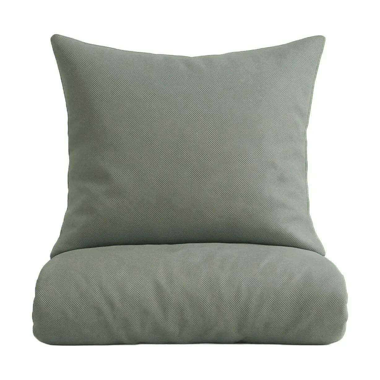 omhu Sengetøj Micro Tern Sengetøj i Olive, B140 x L200 cm, 1