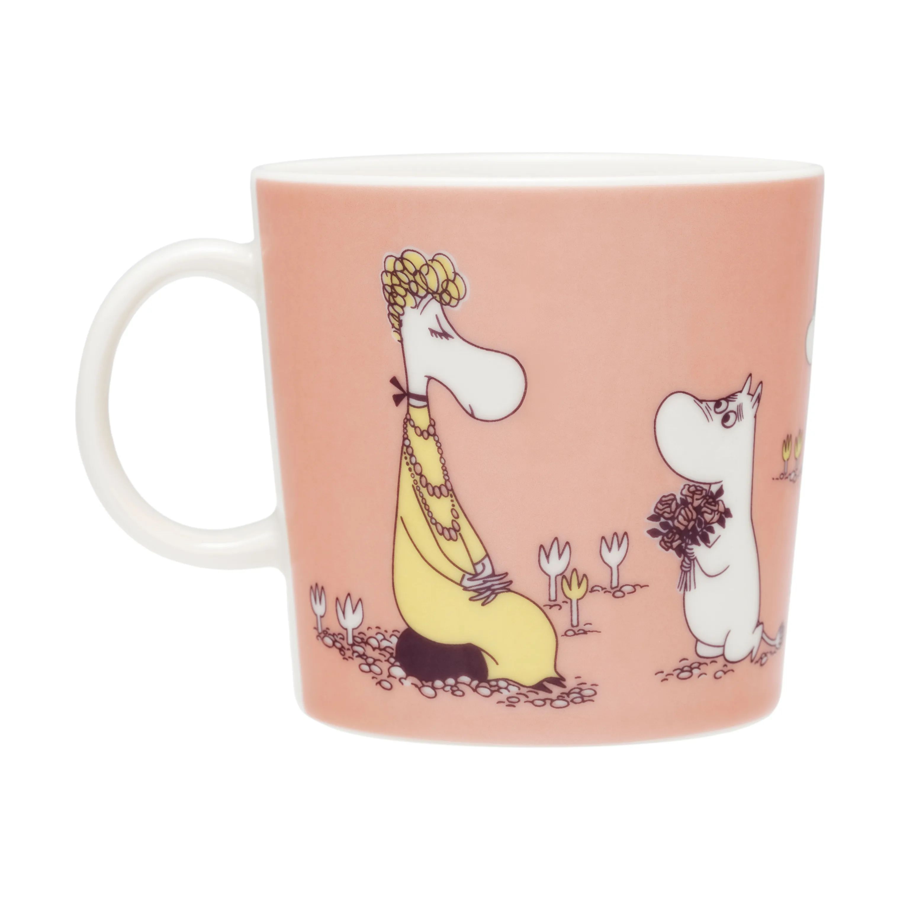 Moomin Arabia Krus og kopper med hank ABC Krus - U i U, 2
