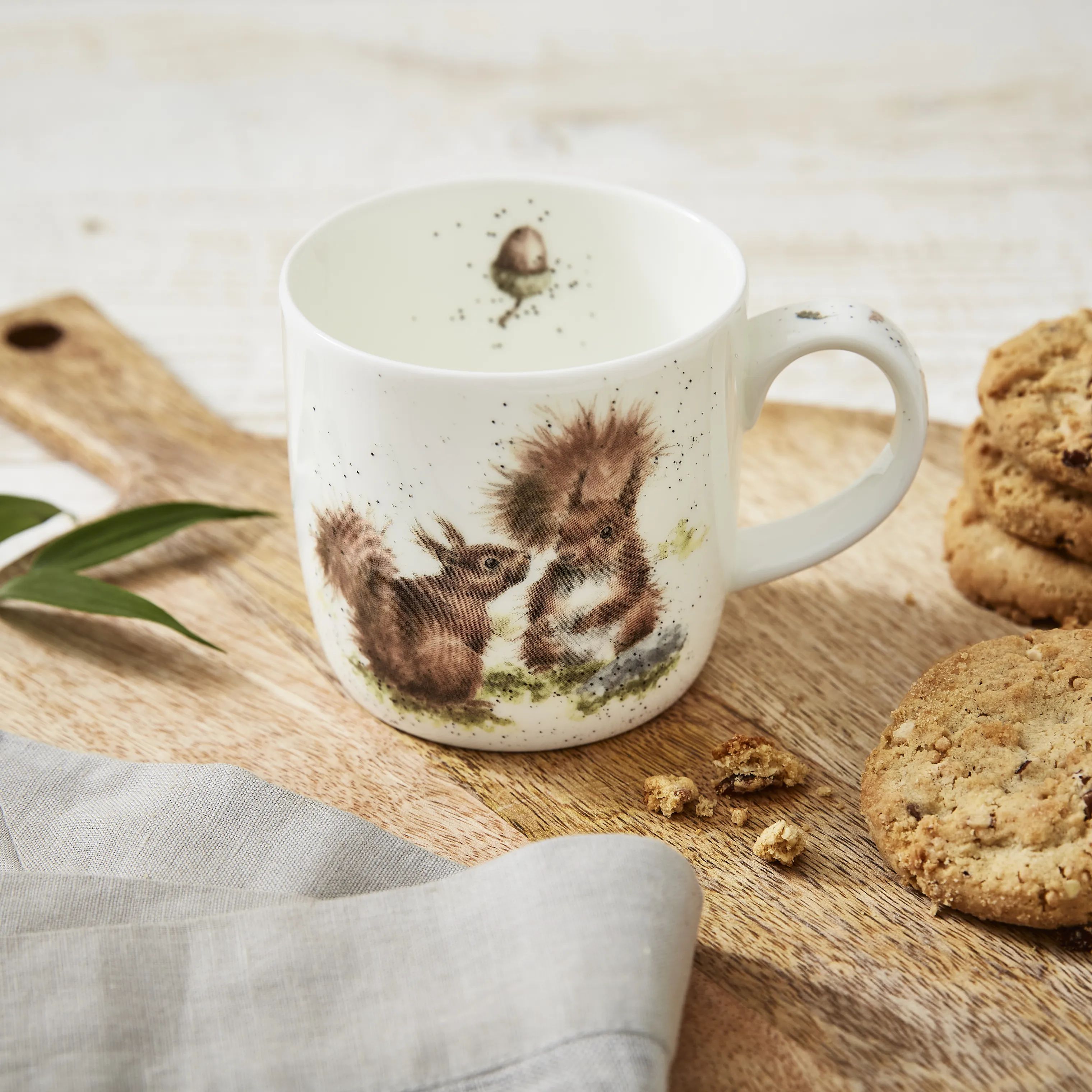 Royal Worcester Krus og kopper med hank Wrendale Krus - Between friends i Egern, 2