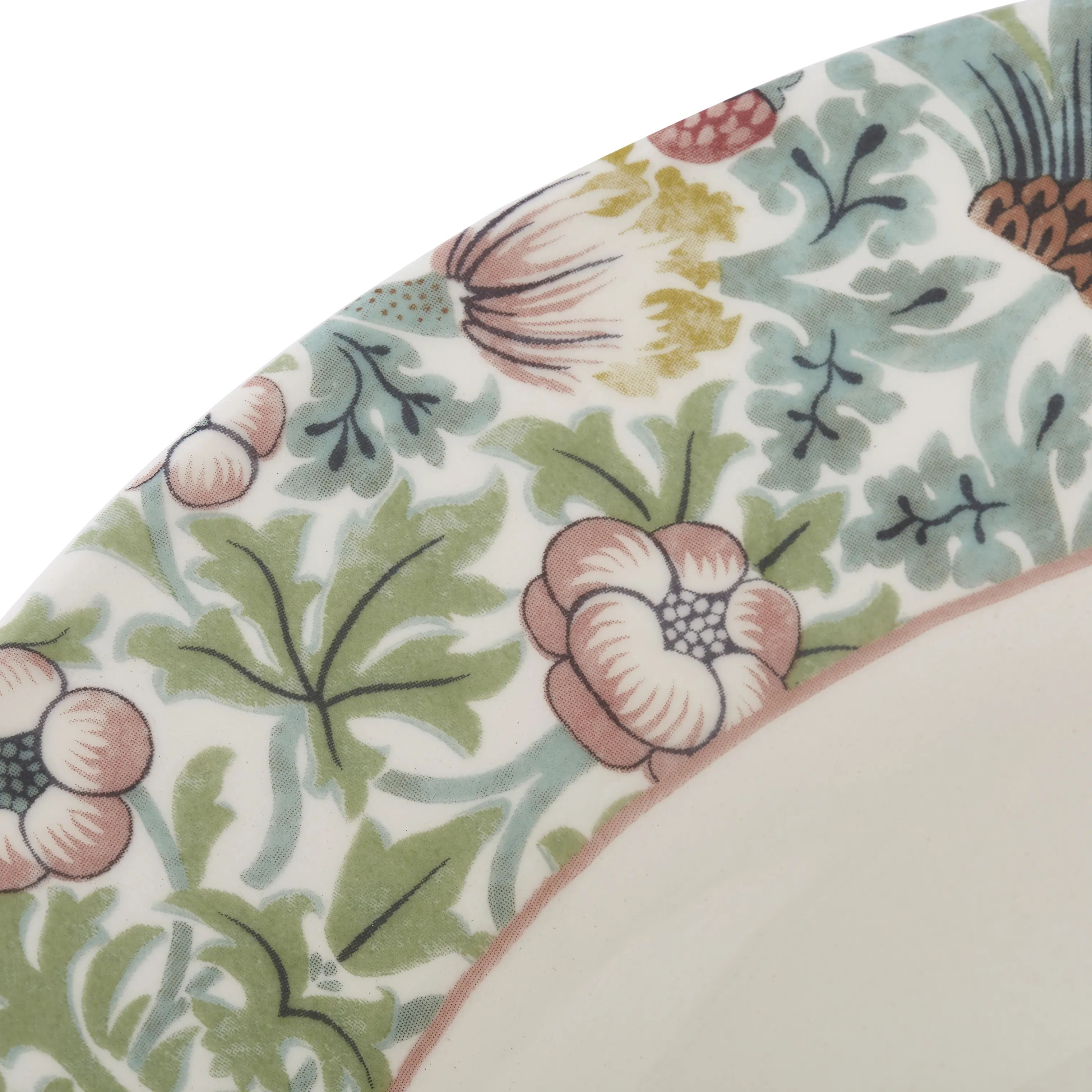 Spode Pastatallerkener Morris & Co Pastatallerken i Blå/Grøn/gul, 2