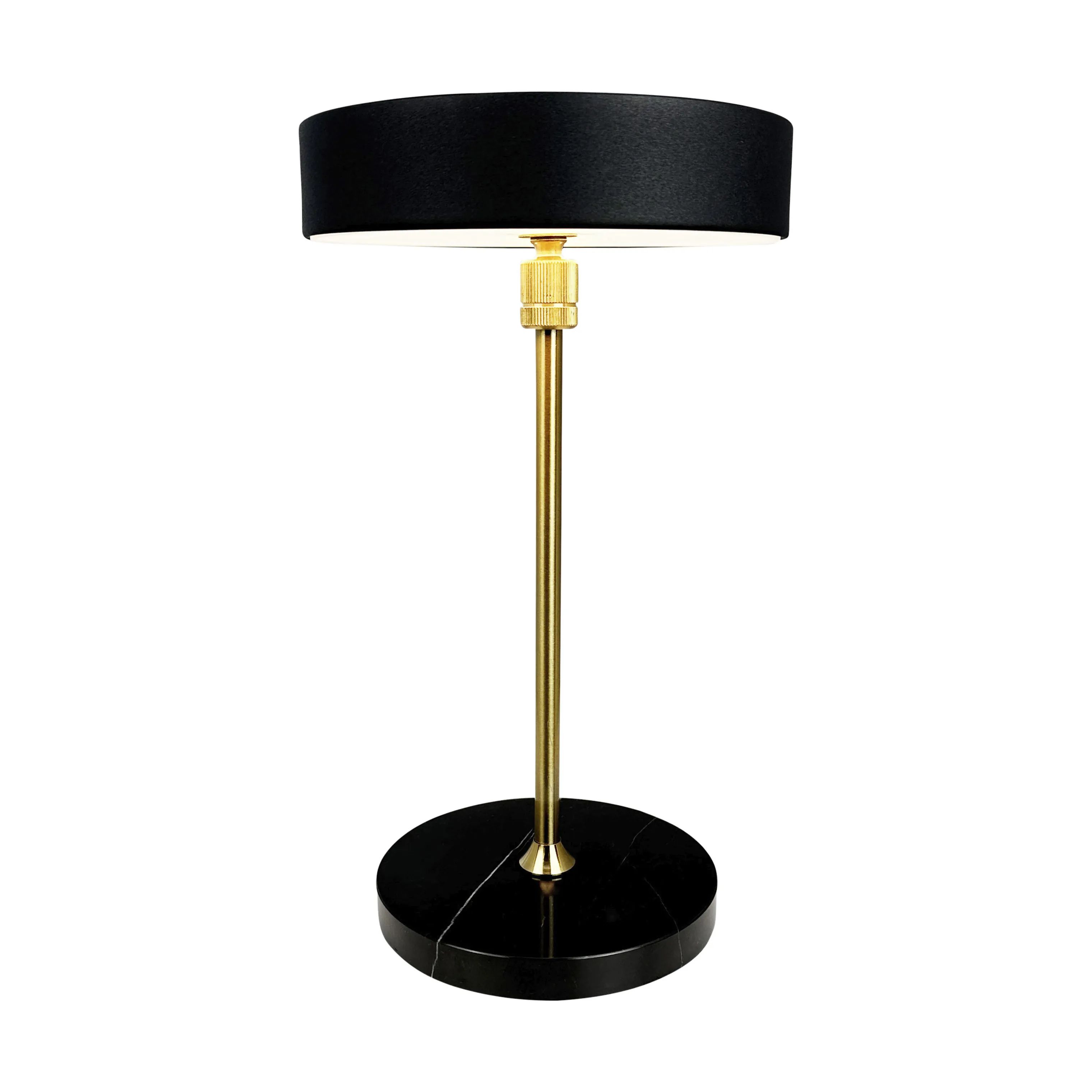 Dyberg Larsen Bordlamper Moonlight Bordlampe i Sort/ Messing, 1
