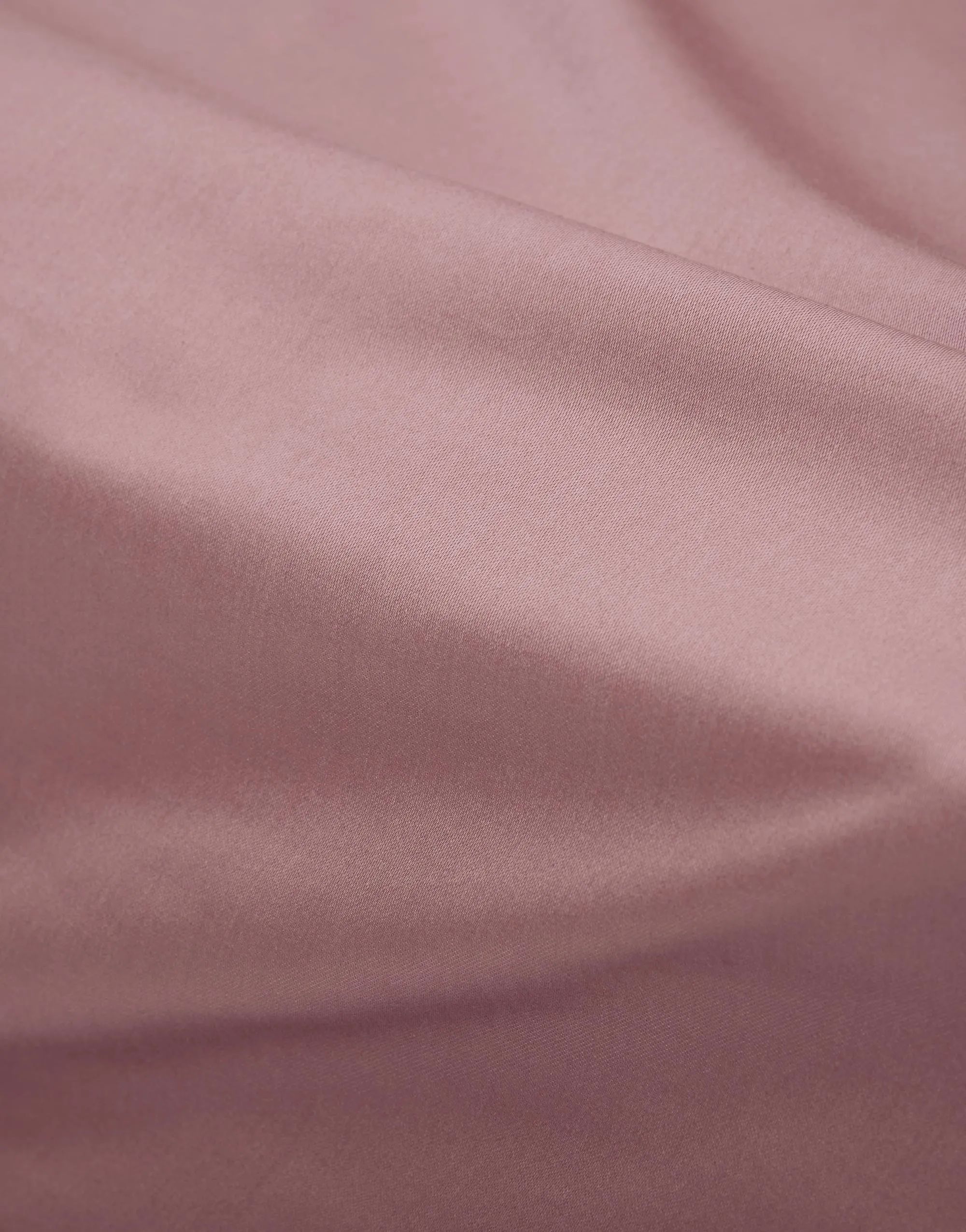 Essenza Lagner Satin Boxlagen i Wood Rose , B140 x L200 cm, 2
