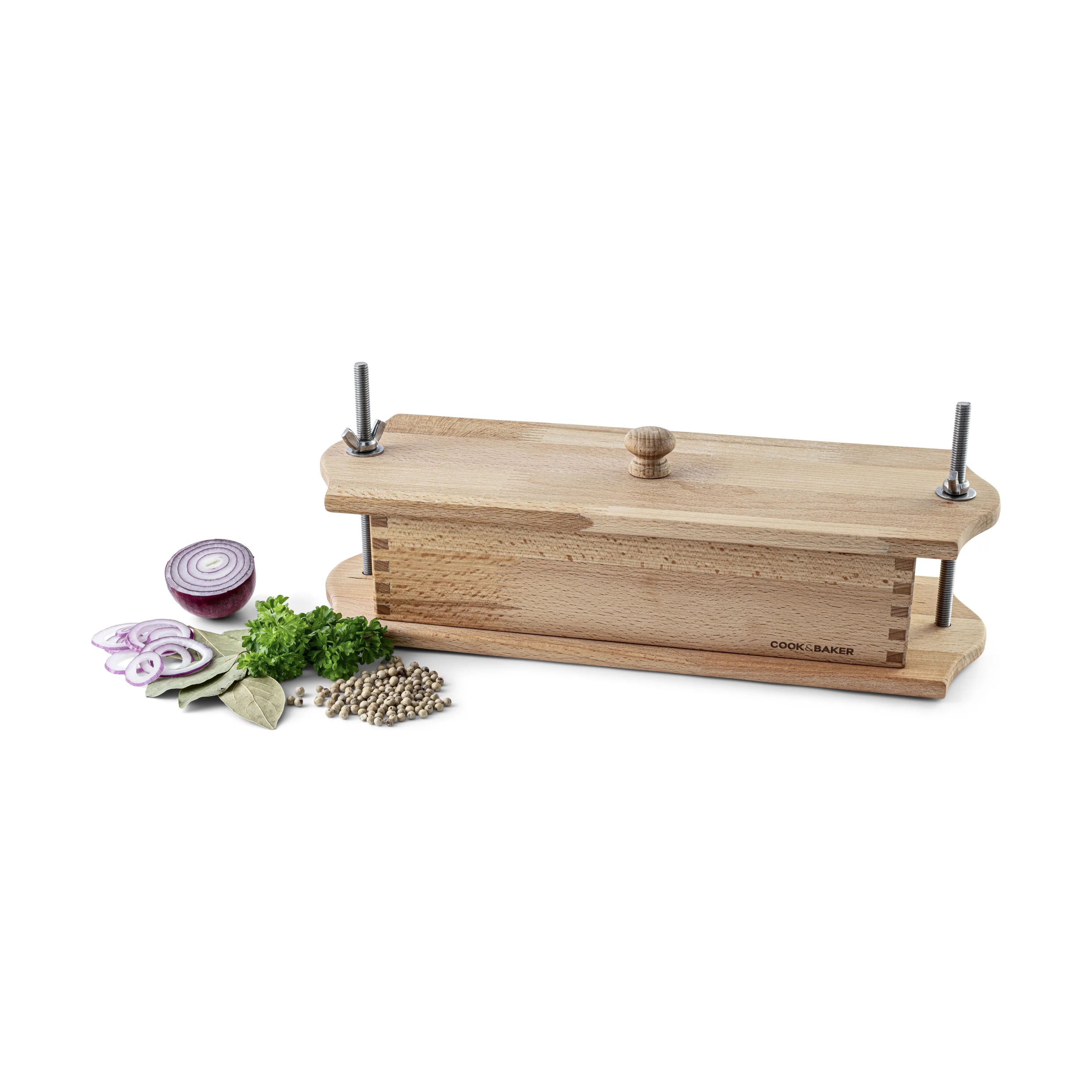 Cook & Baker Øvrigt køkkengrej Rullepølsepresser i Træ, 4