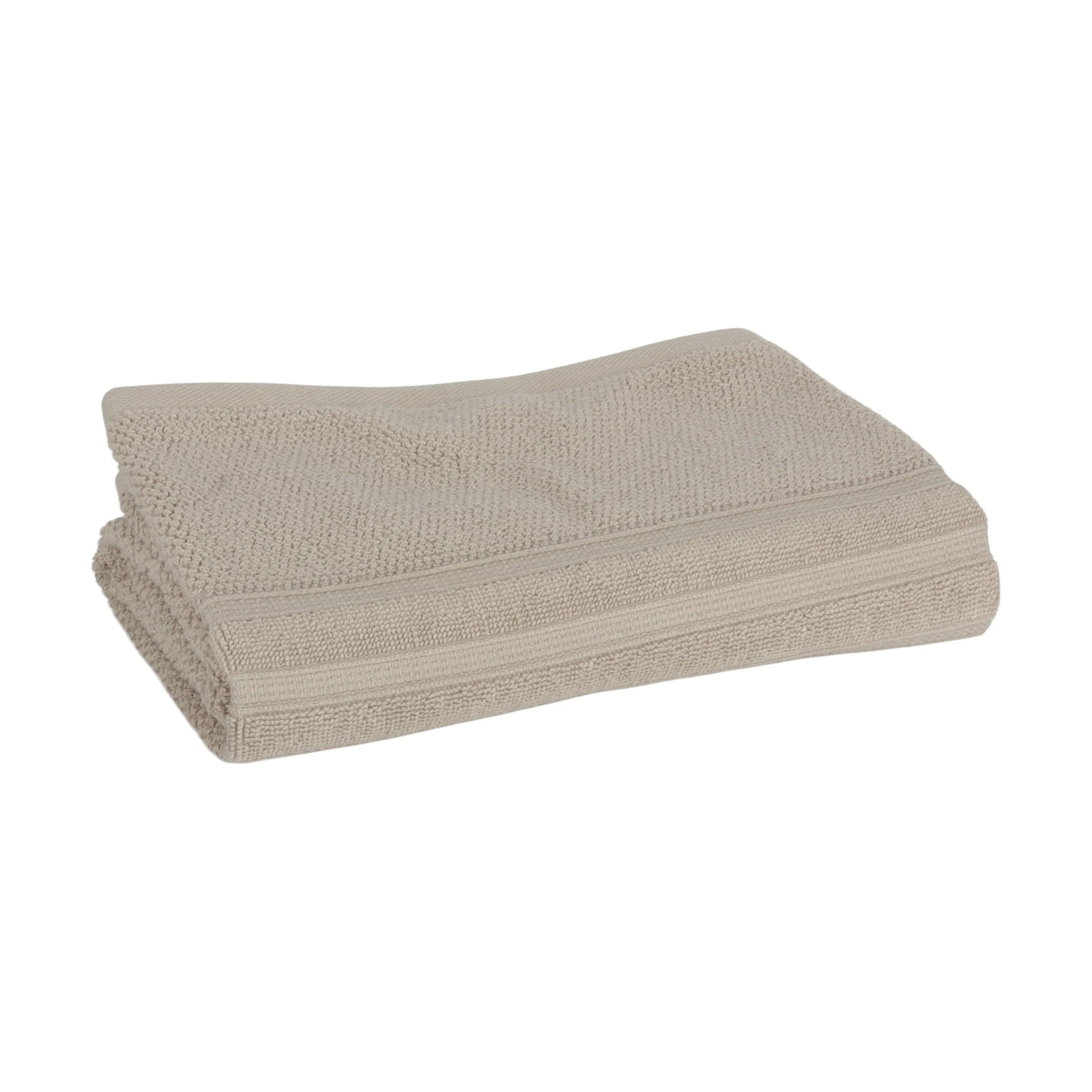 CASA Living Håndklæder Balance Håndklæde i Taupe, B50 x L100 cm, 1