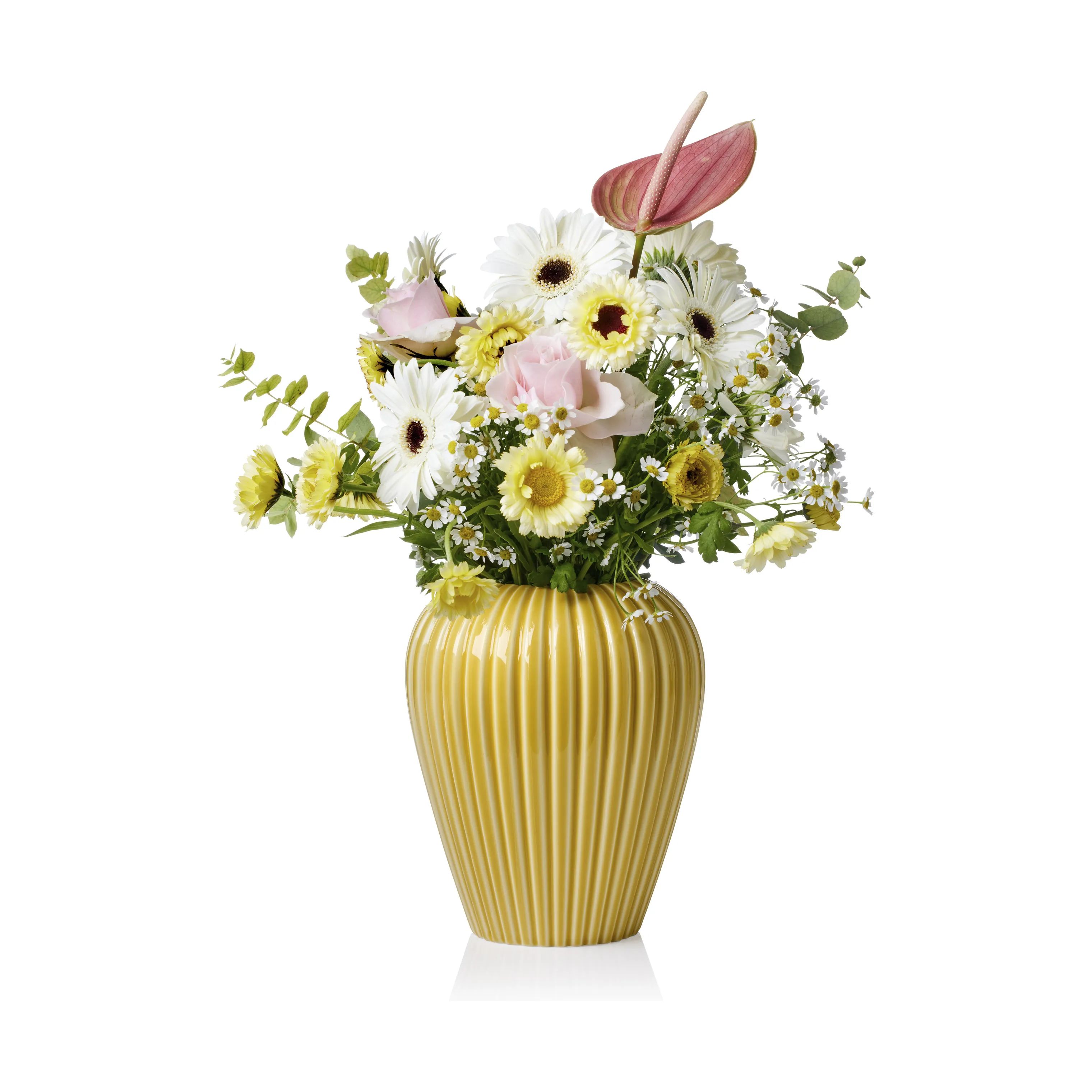 erik bagger a/s Vaser Eslau Lilje Vase i Gul, 20 cm, 4