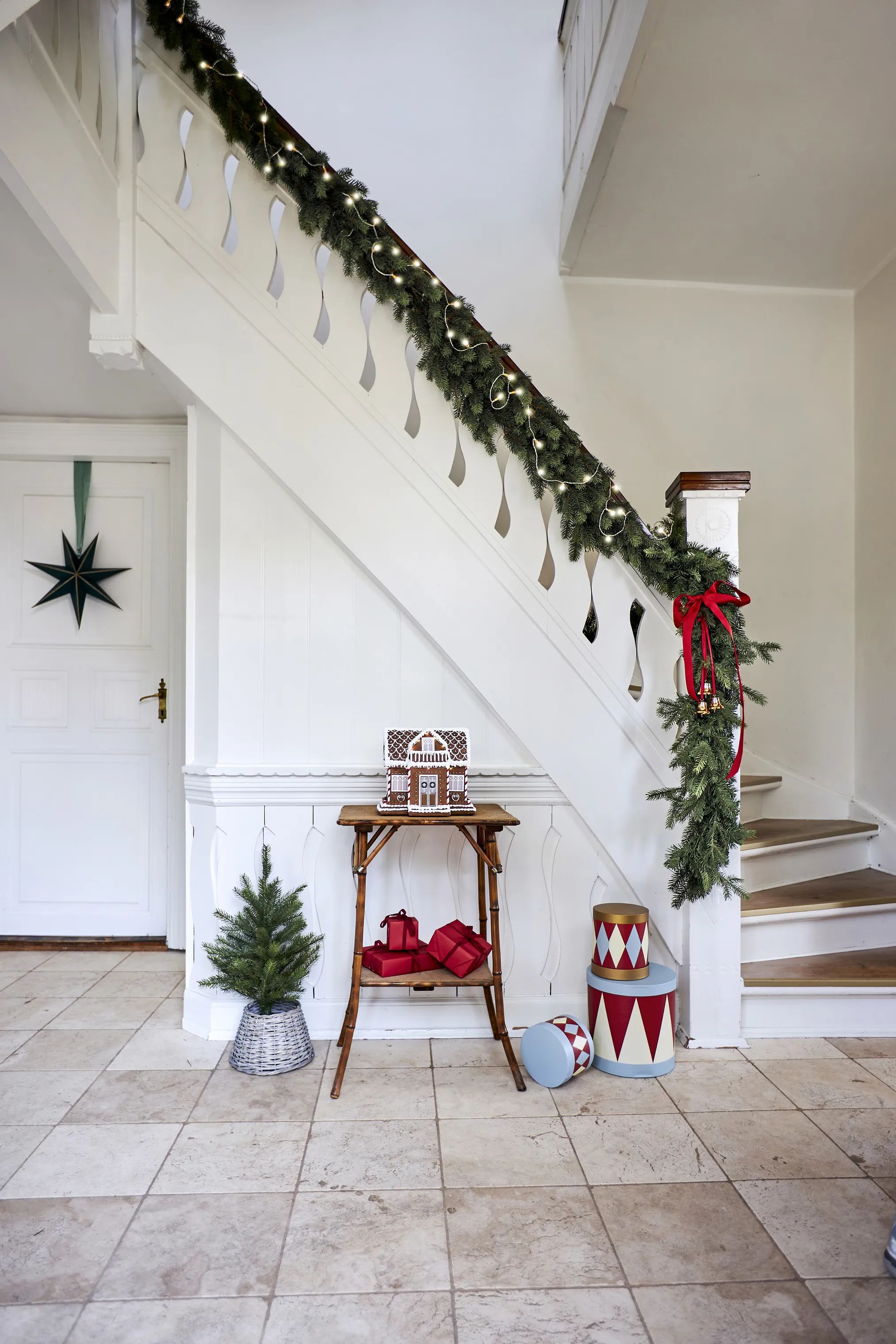 Casa Christmas Øvrigt julepynt Grandis Fir Kunstig Granguirlande i Grøn, 3