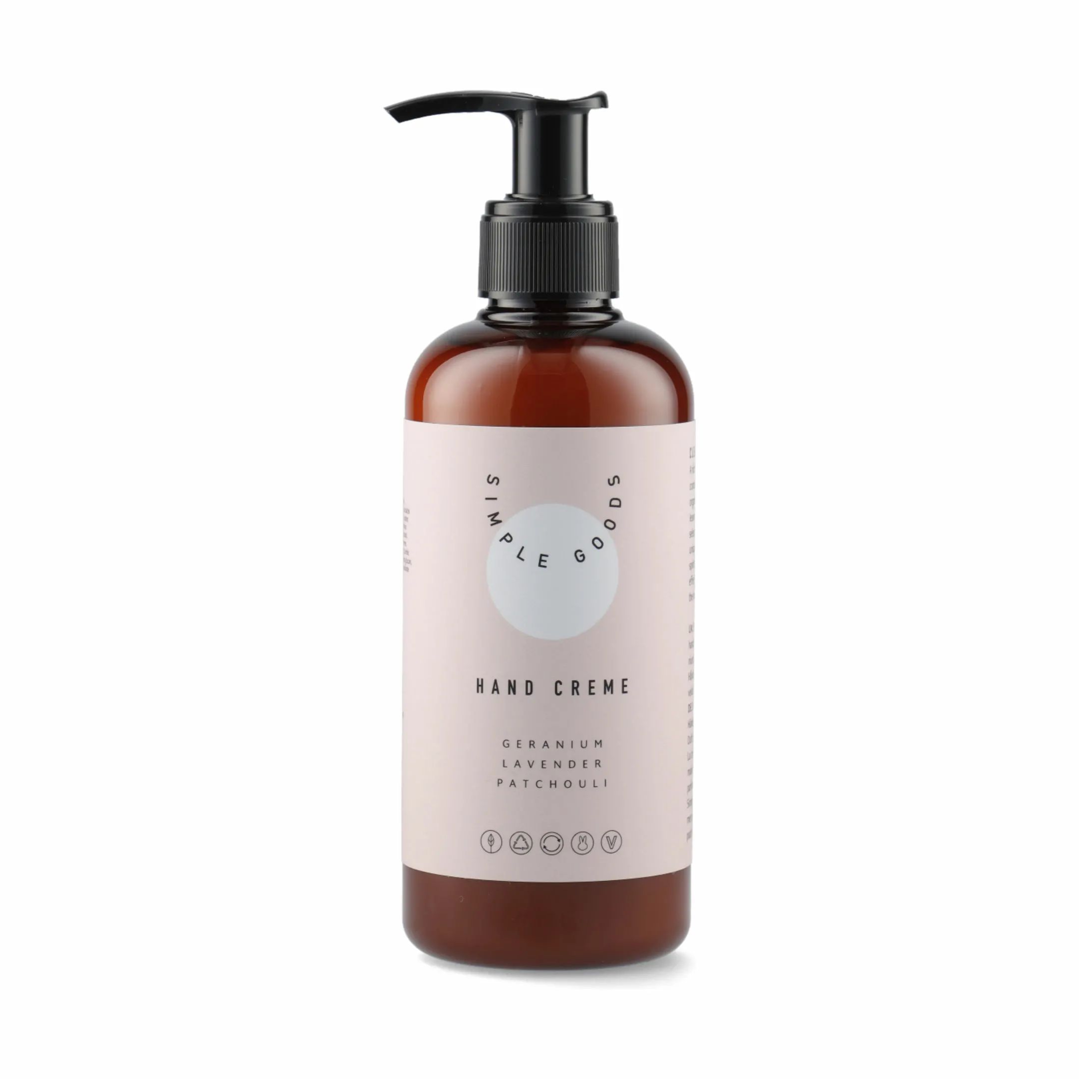Simple Goods Håndcreme Grapefruit Håndcreme i Geranium/lavendel/patchouli, 1
