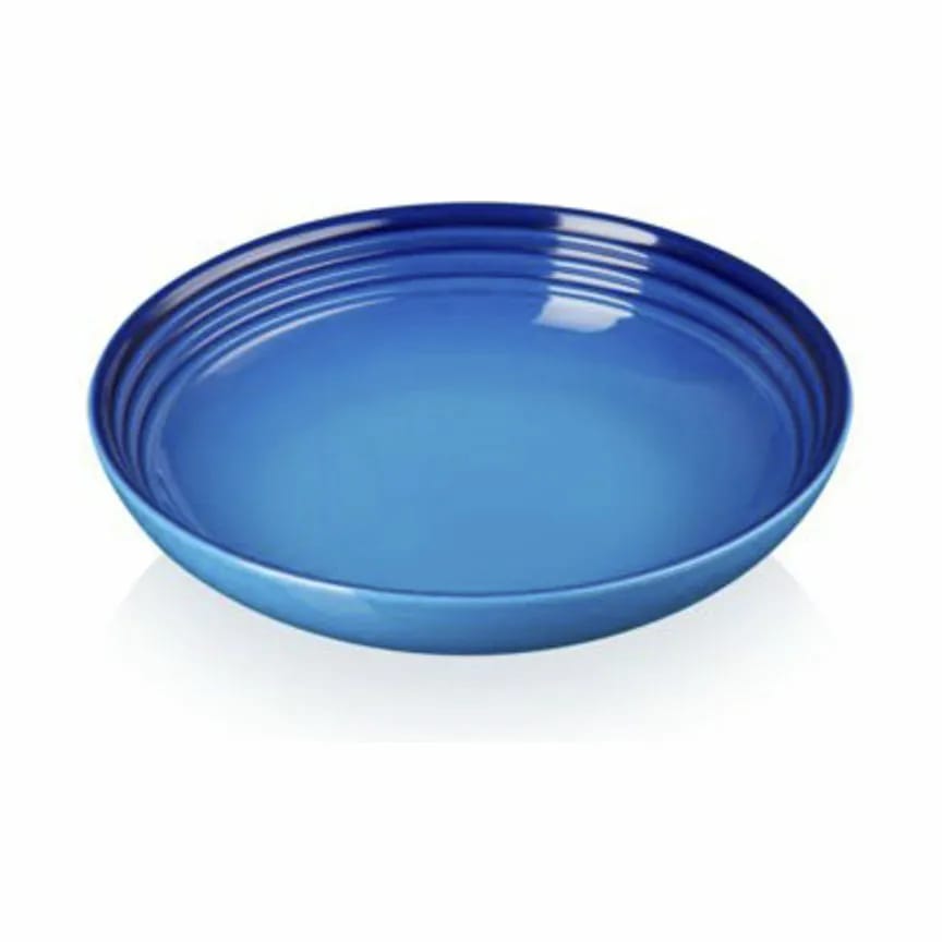 Le Creuset Pastatallerkener Signature Pastatallerken i Azure, 1