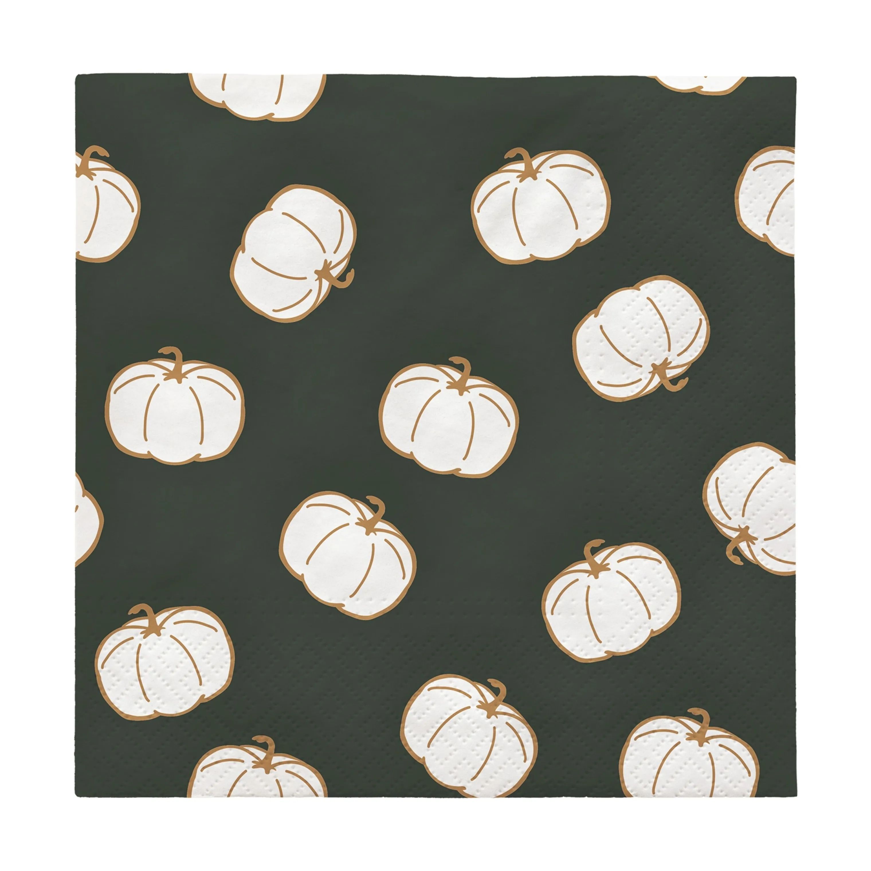 Broste Copenhagen Papirservietter Pumpkin Papirservietter - 20 stk. i Green, 1