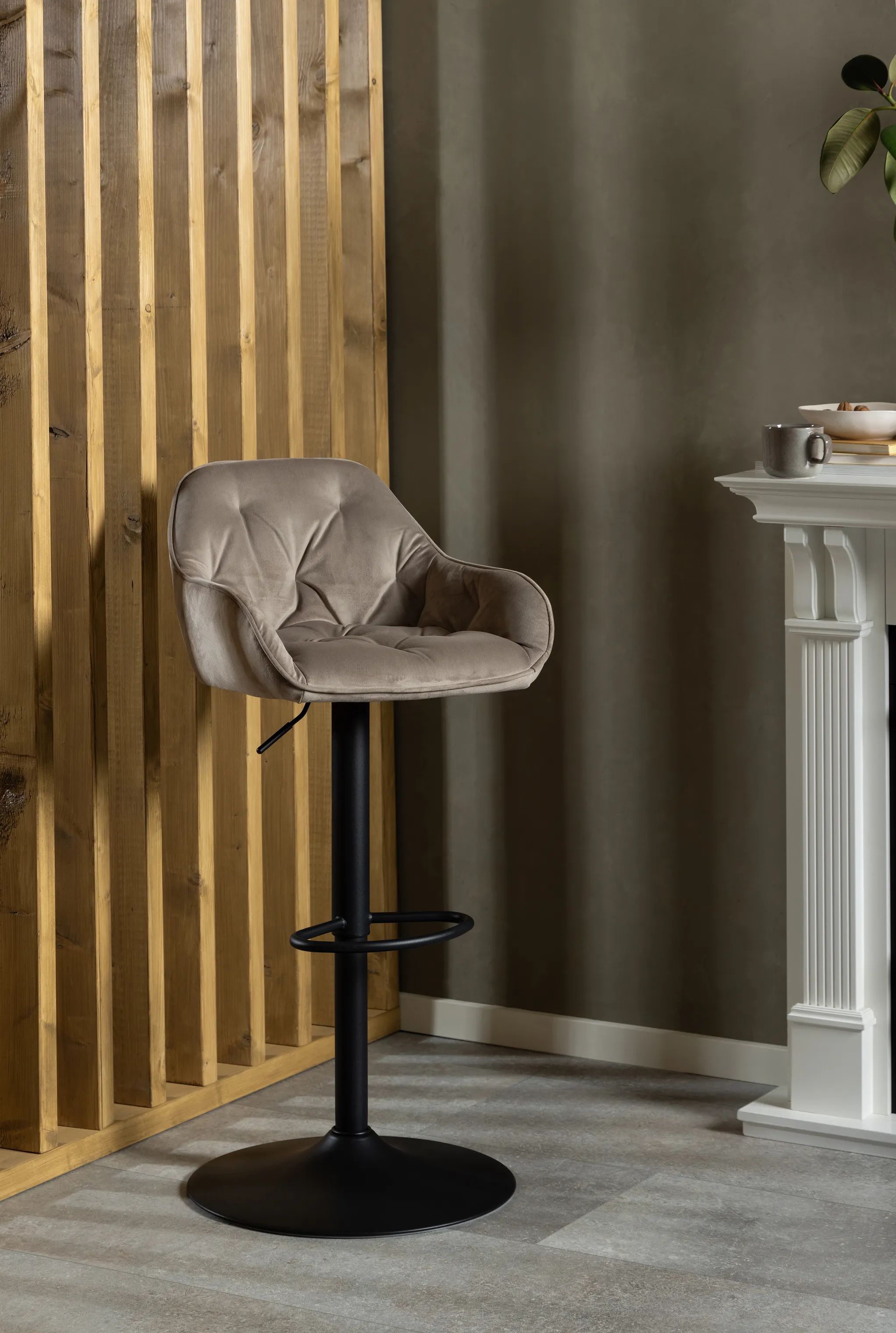 CASA Living Barstole Brooke Barstol - 2 stk i Beige, 2